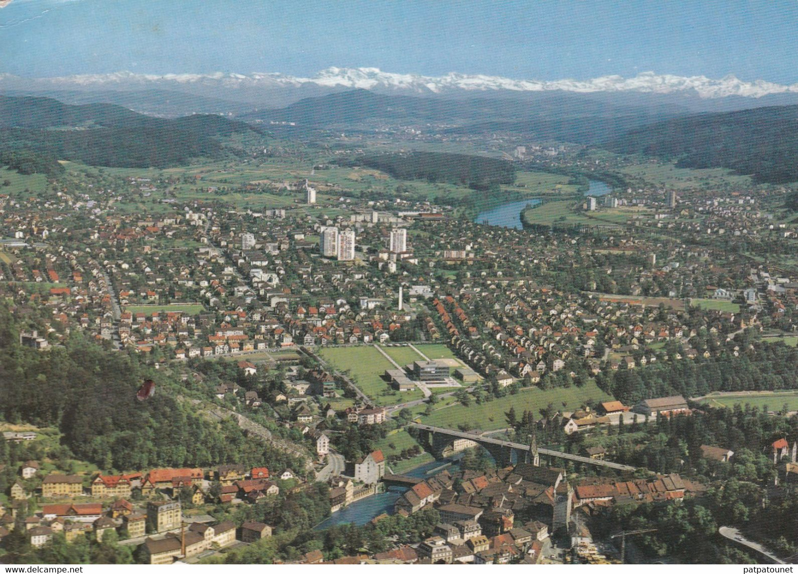Suisse Carte Postale 5430 Wettingen Neuenhof Vue Panoramique - Wettingen