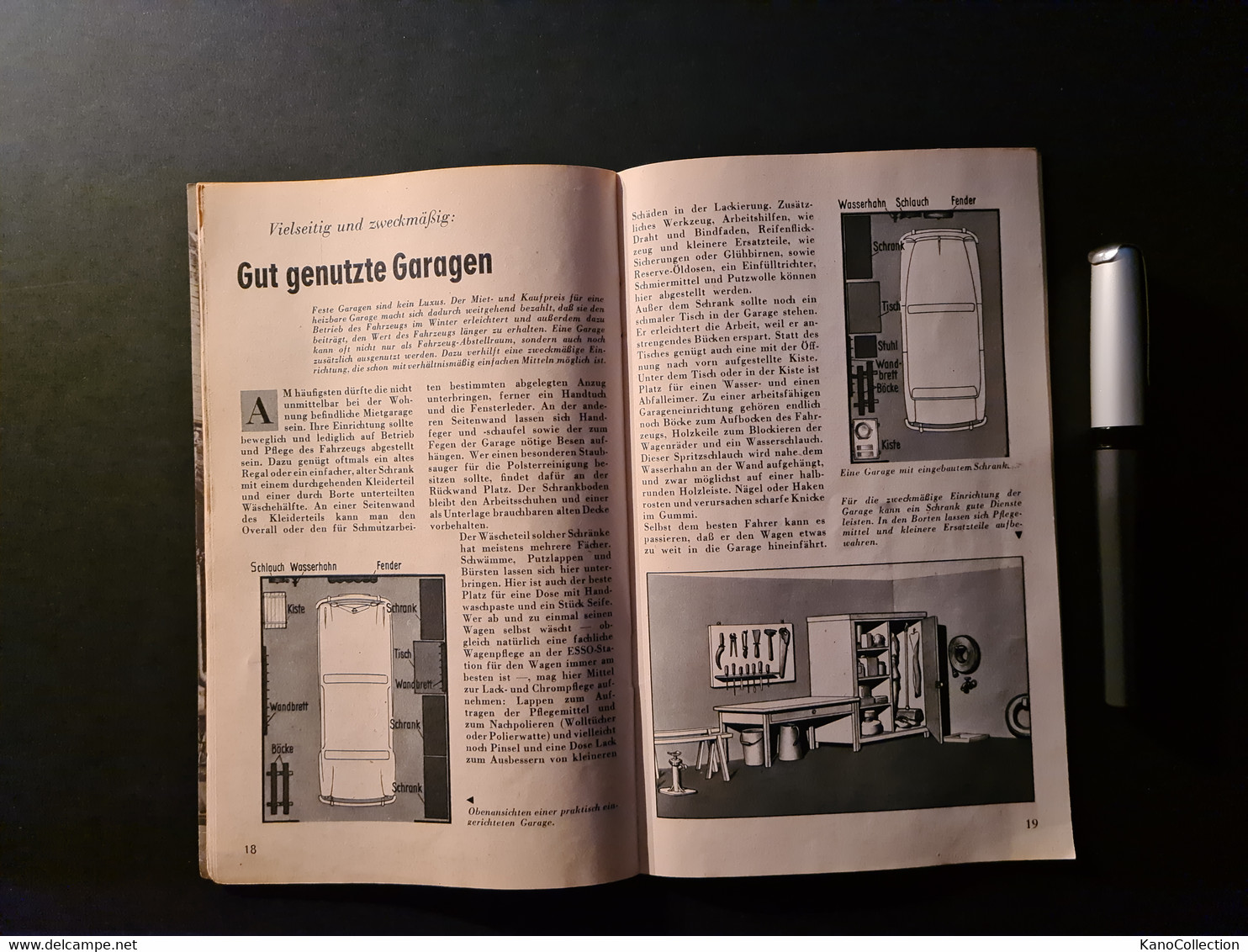 Adolf Renker's Esso-Tankpost, Nr. 3 1957, 32 Seiten - Automobile & Transport