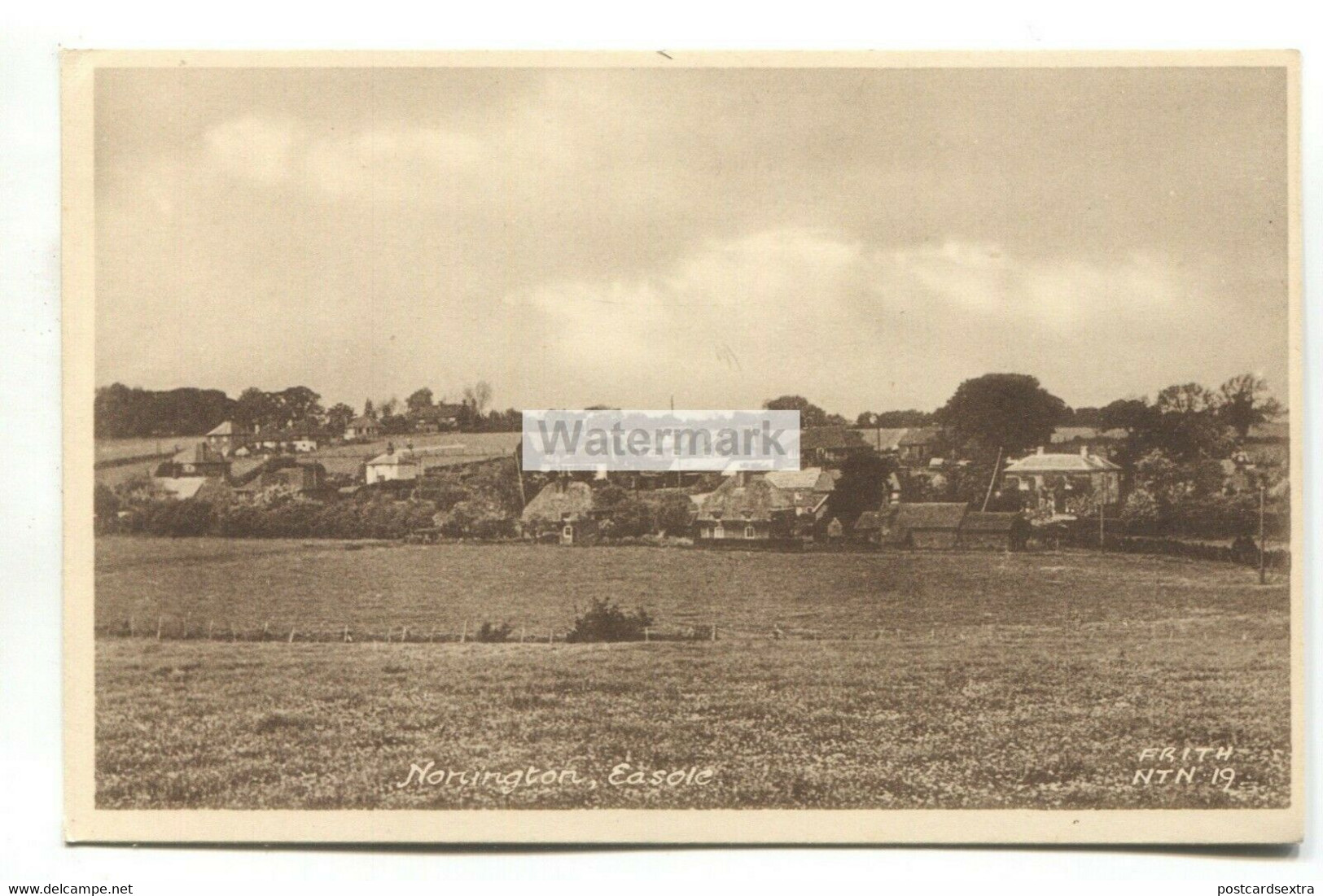 Nonington, Easole, General View, Houses - C1950's Kent Postcard - Sonstige & Ohne Zuordnung