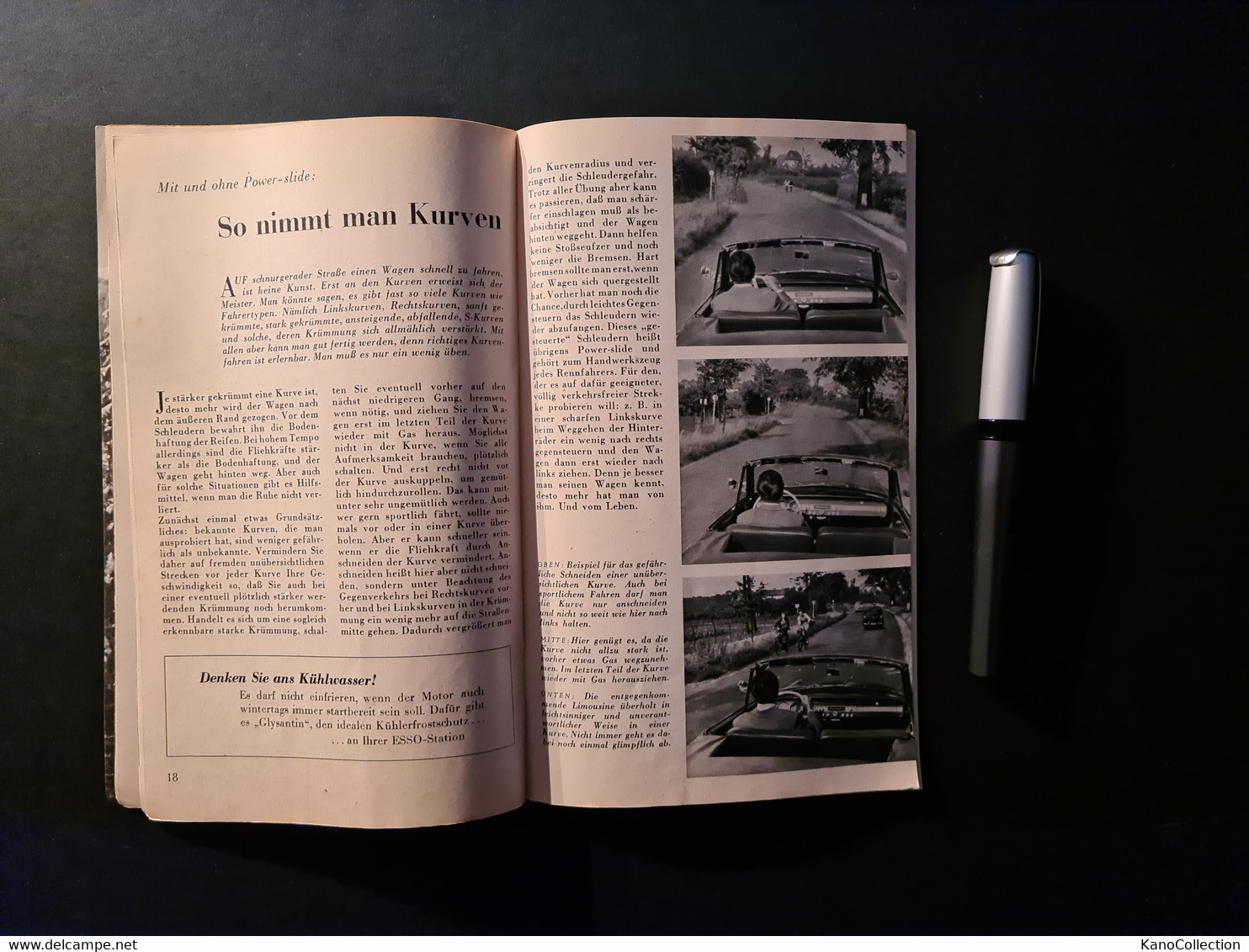 Adolf Renker's Esso-Tankpost, Nr. 8 1956, 32 Seiten - Automóviles & Transporte