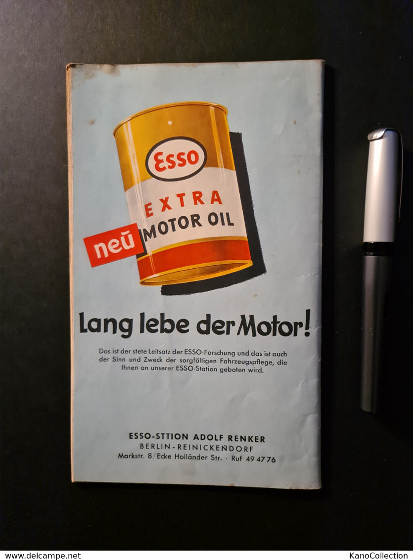 Adolf Renker's Esso-Tankpost, Nr. 7 1957, 32 Seiten - Automobile & Transport