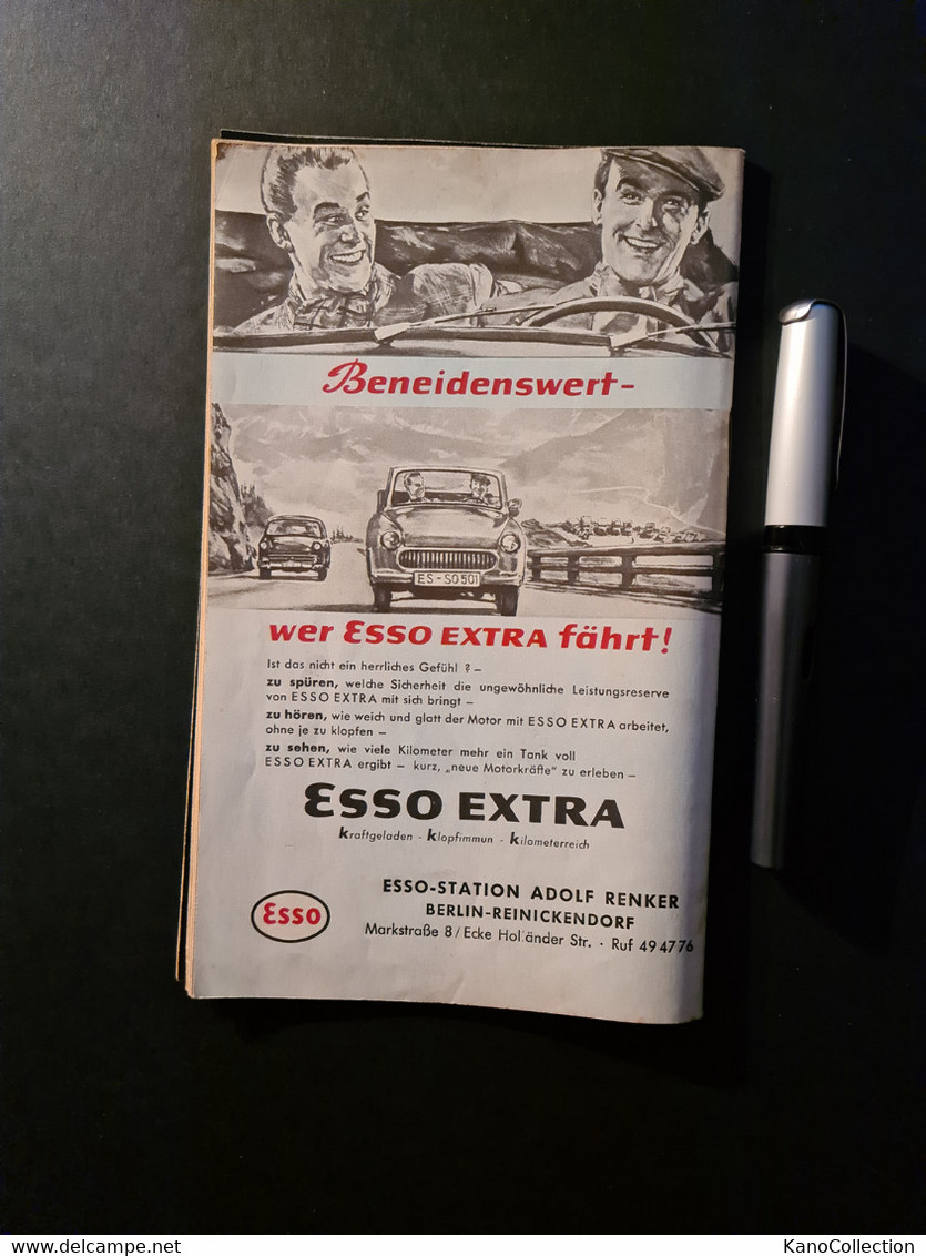 Adolf Renker's Esso-Tankpost, Nr. 6 1958, 32 Seiten - Automobile & Transport