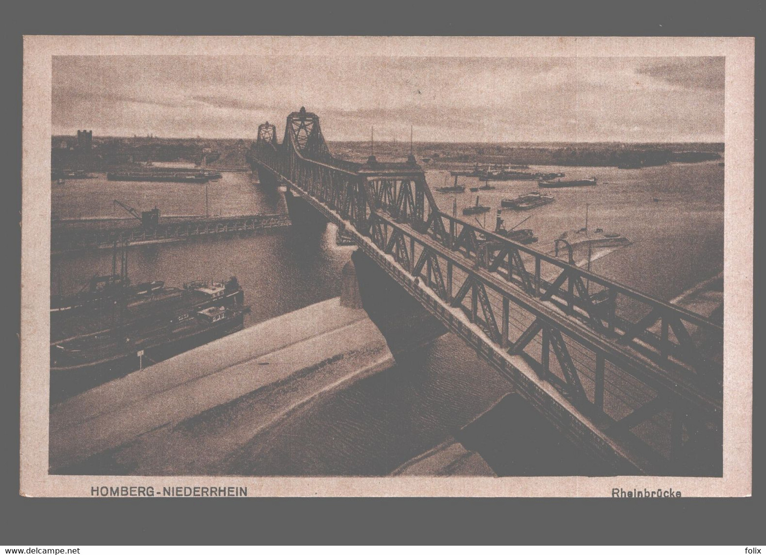 Homberg - Niederrhein - Rheinbrücke - Homberg