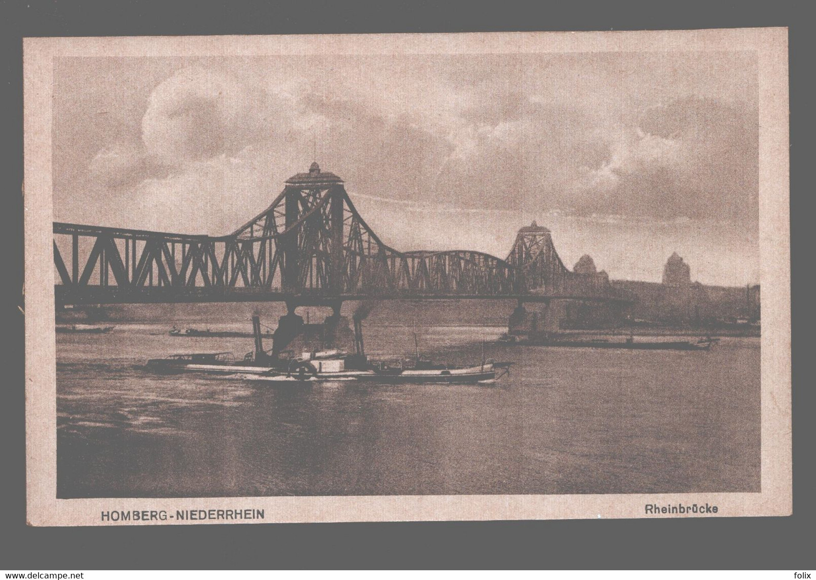 Homberg - Niederrhein - Rheinbrücke - Homberg