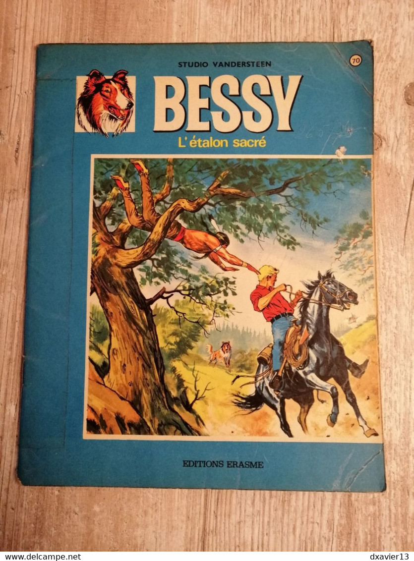 Bande Dessinée - Bessy 70 - L'Etalon Sacré(1968) - Bessy