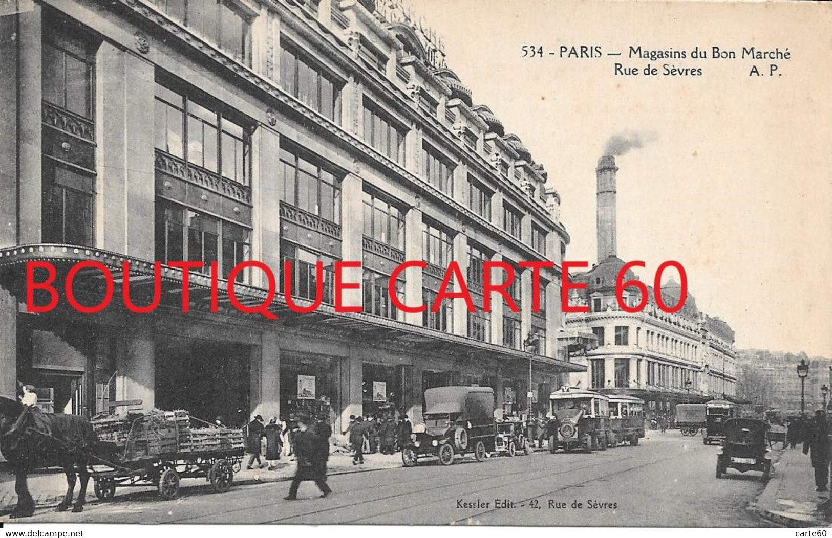 75 - PARIS - MAGASINS DU BON MARCHE RUE DE SEVRES - Non Classés