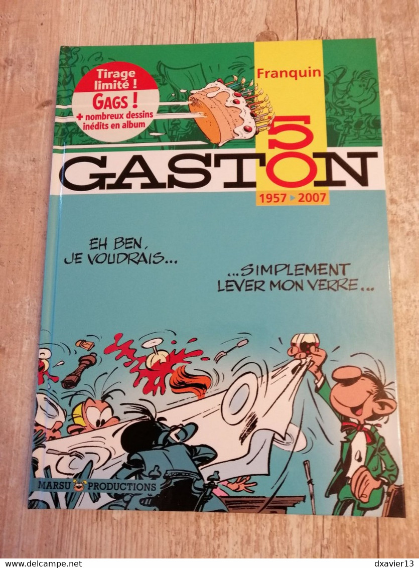 Bande Dessinée - Gaston 50 (2007) - Gaston