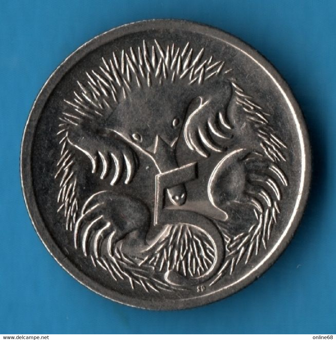 AUSTRALIA 5 CENTS 2006 KM# 401 Echidna  QEII - 5 Cents