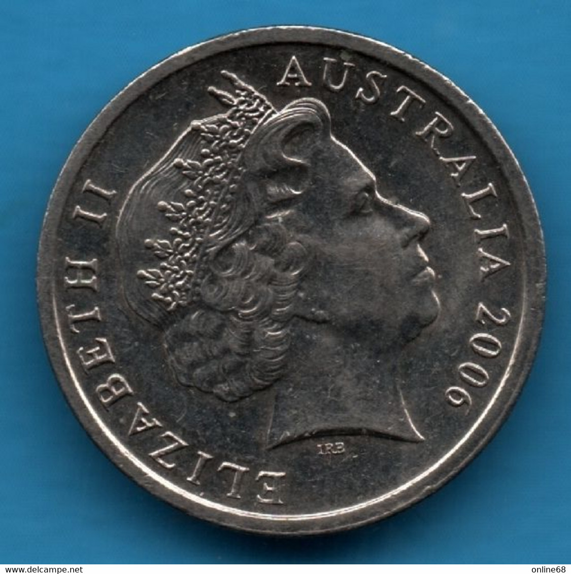 AUSTRALIA 5 CENTS 2006 KM# 401 Echidna  QEII - 5 Cents