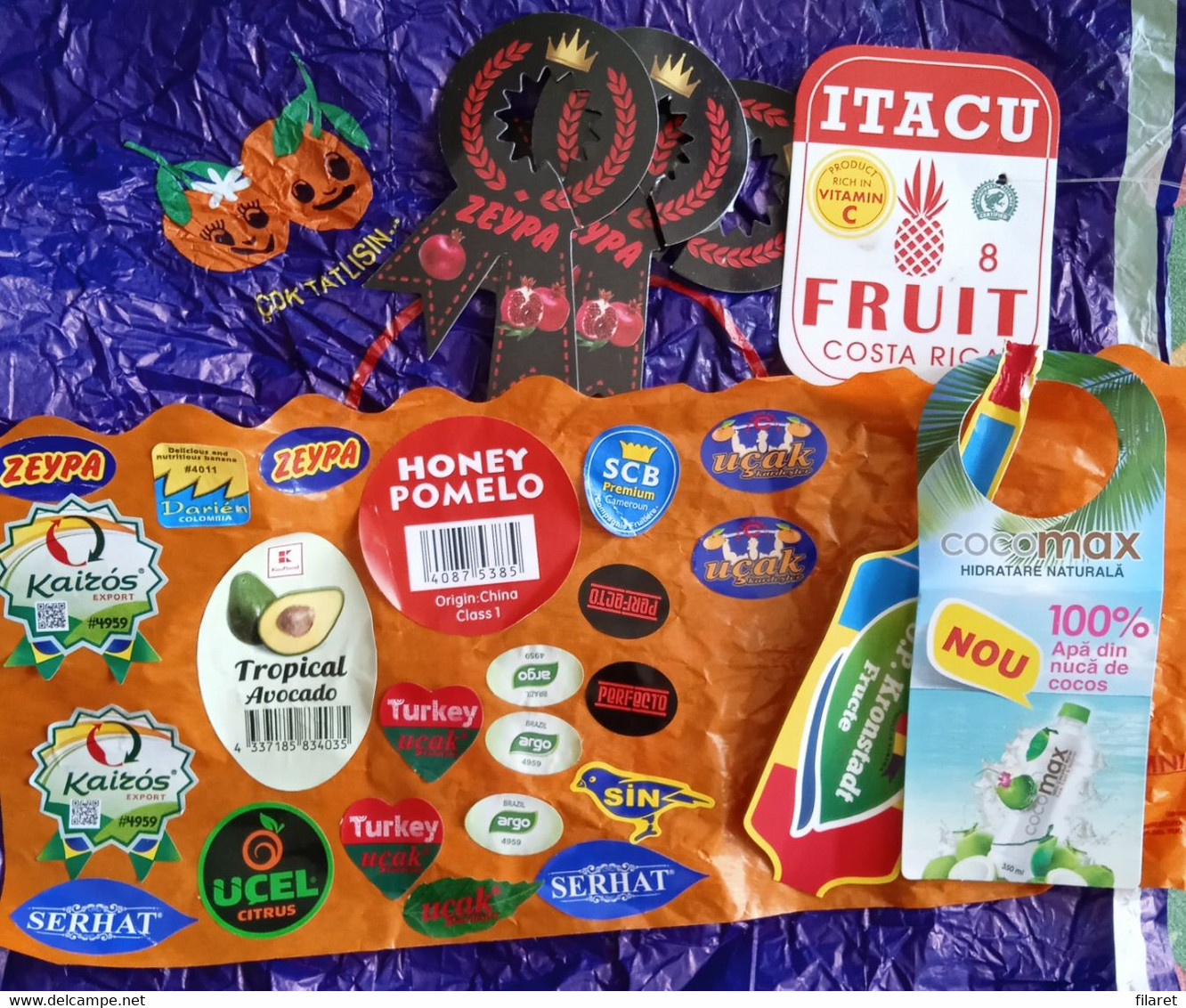 FRUITS &VEGETABLE LABELS - Frutta E Verdura