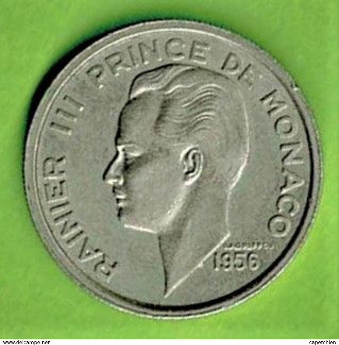 MONACO / RAINIER III / 100 FRANCS / 1956 / SUP. - 1949-1956 Old Francs