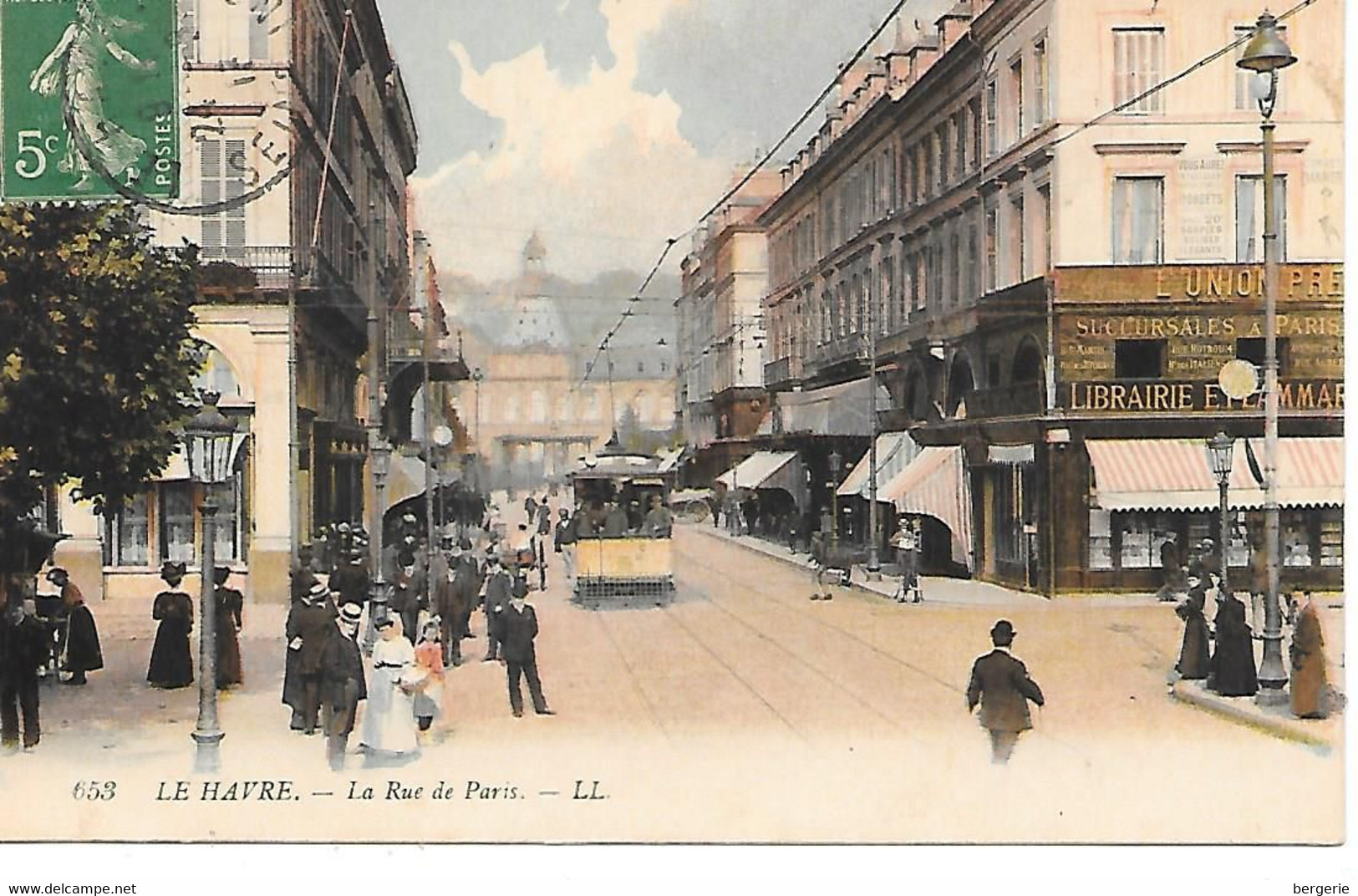 A/555          76      Le Havre               La Rue De Paris - Ohne Zuordnung