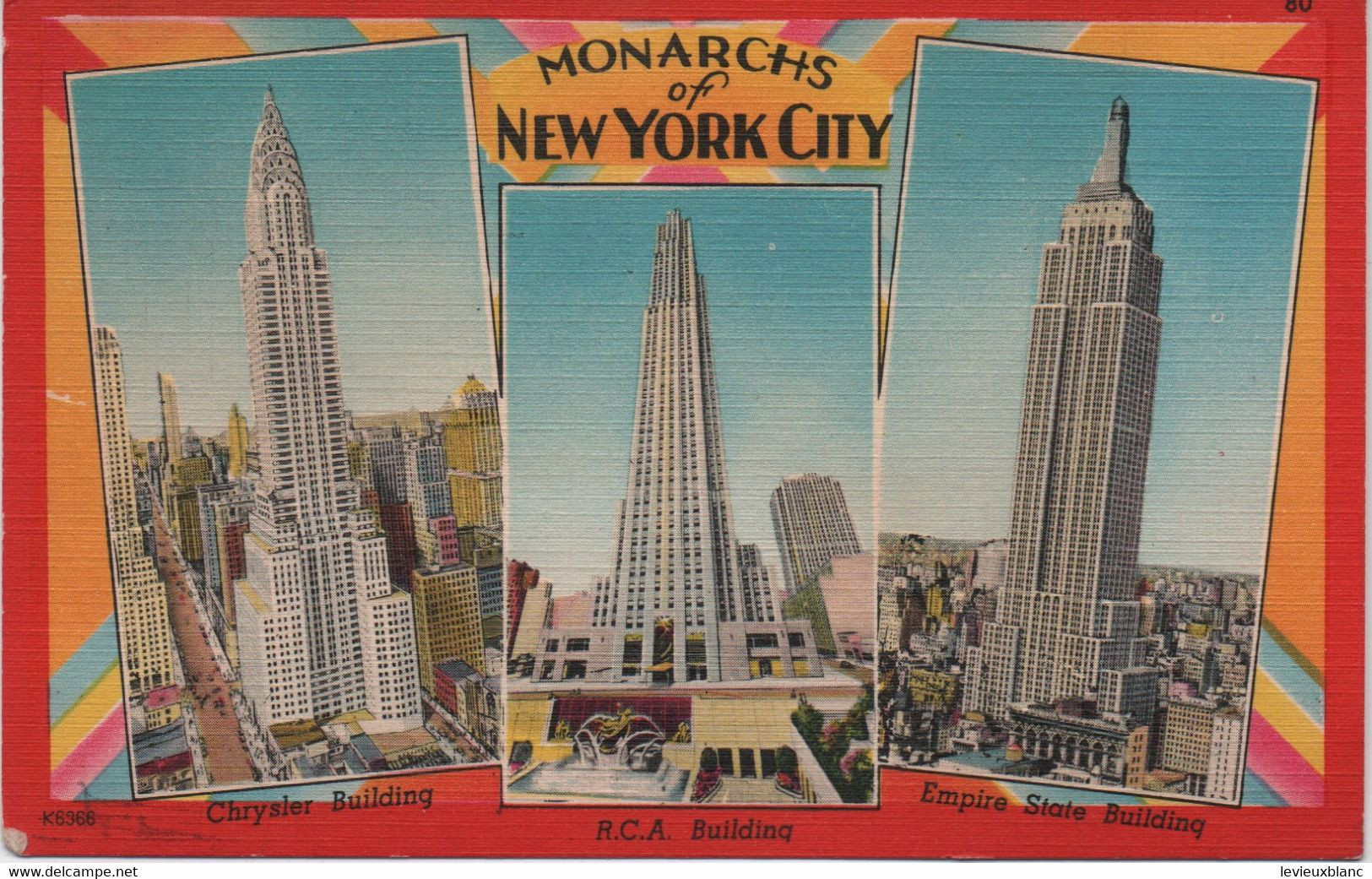 Carte Postale / New-York City/Herbco Card Co/ MONARCHS Of NYC/ Hayden/ Canada//Vers 1912  CPDIV352 - Chrysler Building