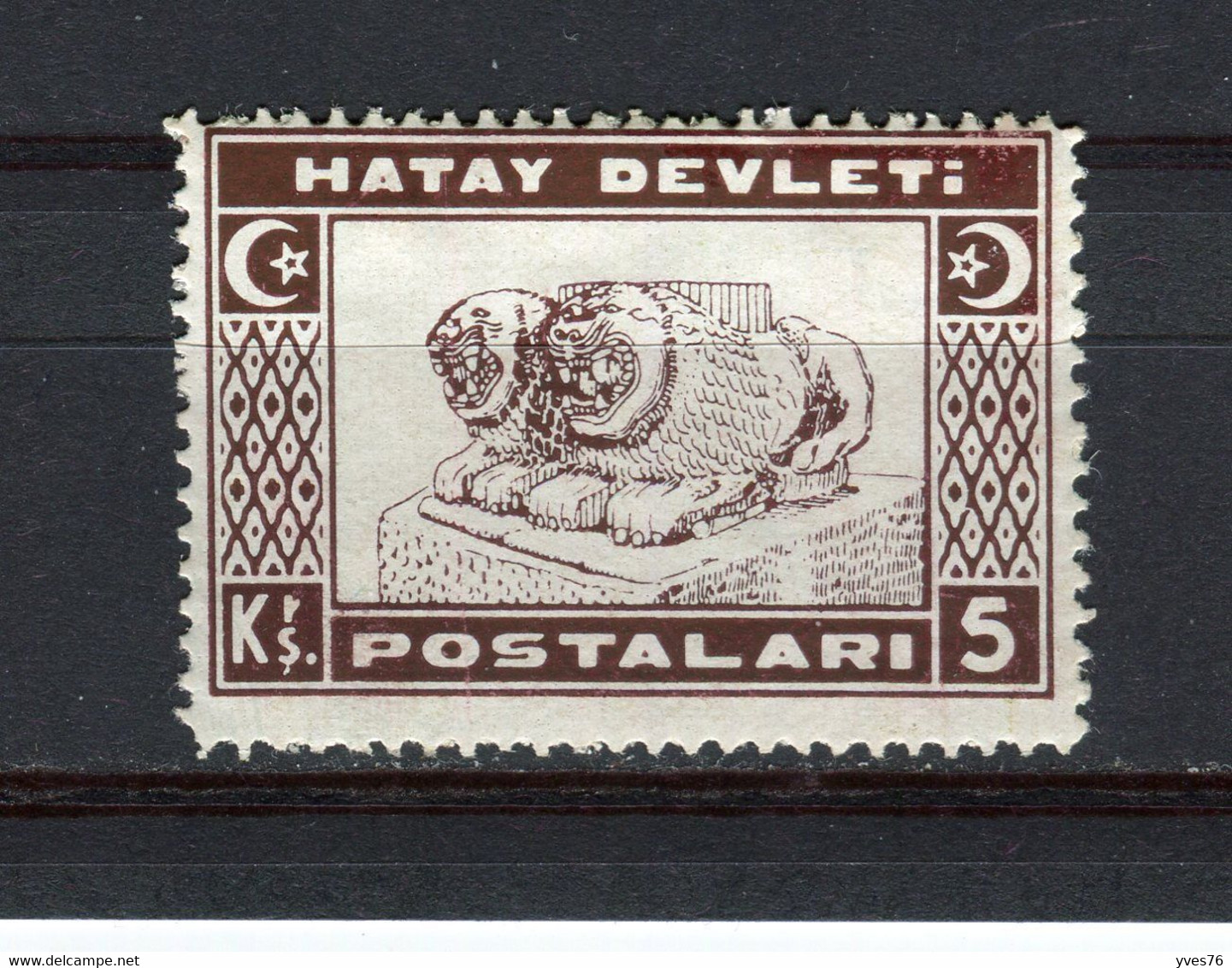 ALEXANDRETTE - Y&T N° 29* - MH - Lions D'Antioche - 1934-39 Sandjak Alexandrette & Hatay