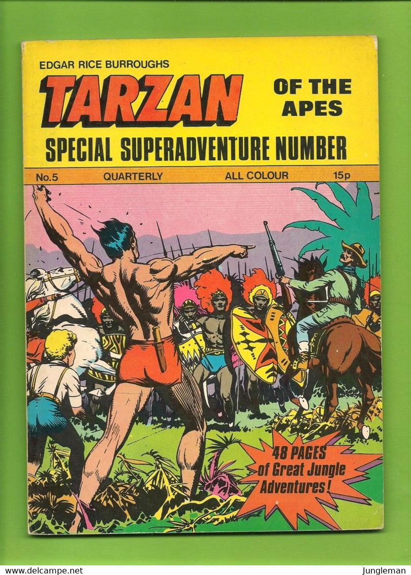 Tarzan Of The Apes N° 5 - Special Superadventure Number - Williams Publishing - Burne Hogarth Et Dan Barry - BE - Autres Éditeurs