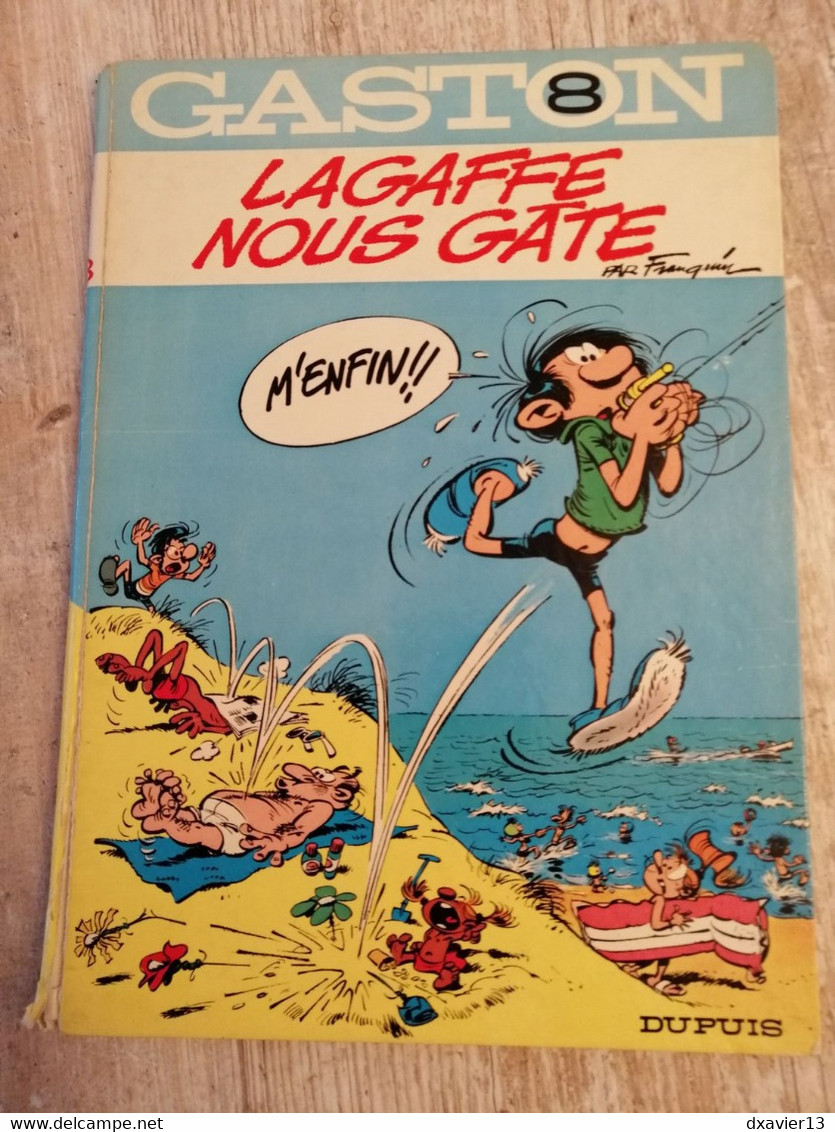 Bande Dessinée - Gaston 8 - Lagaffe Nous Gâte (1970) - Gaston