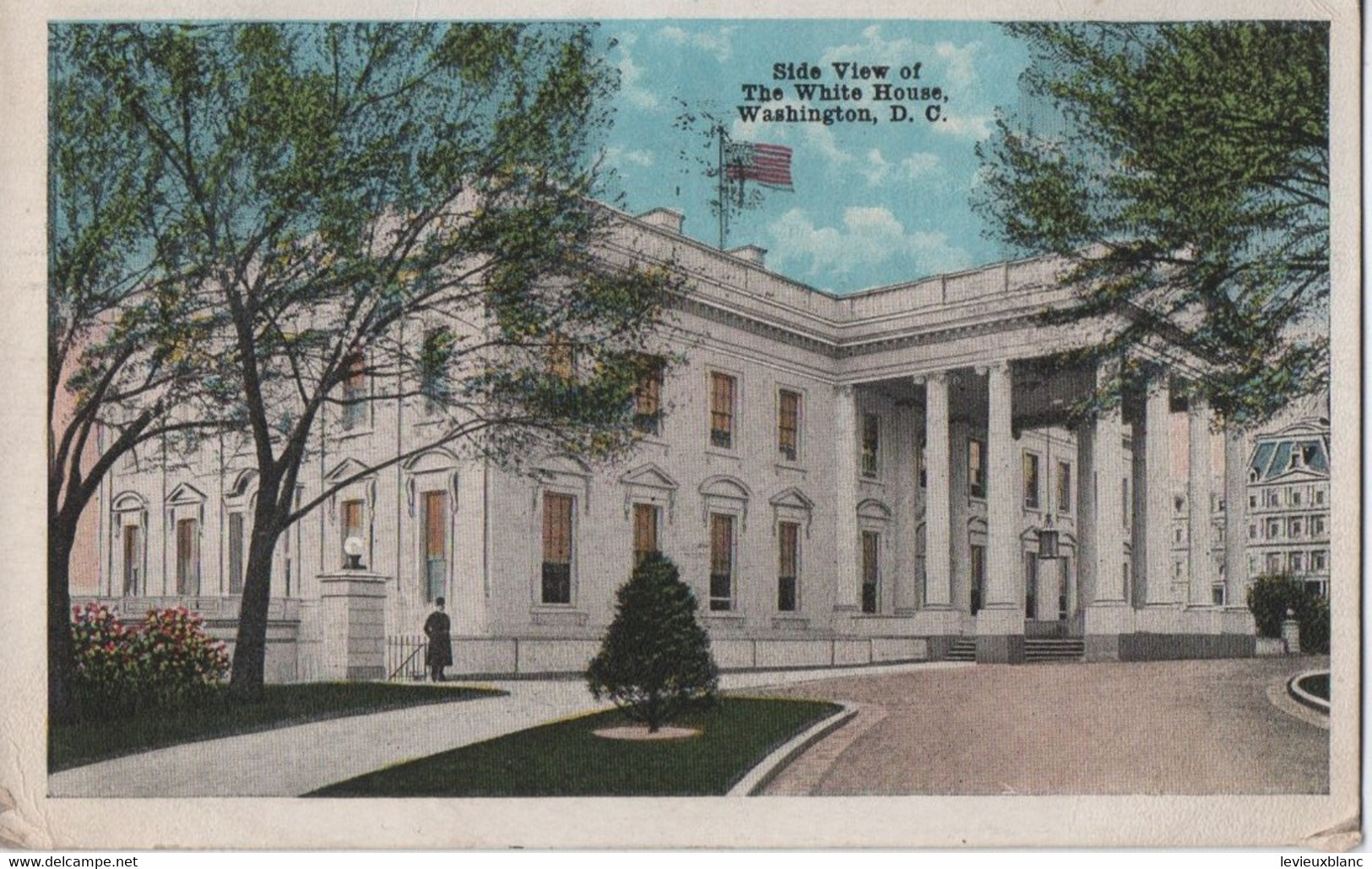USA / WASHINGTON DC/ The White House/La  Maison Blanche /Madeleine Arsac- Clermont Ferrand/ 1919          CPDIV354 - Washington DC