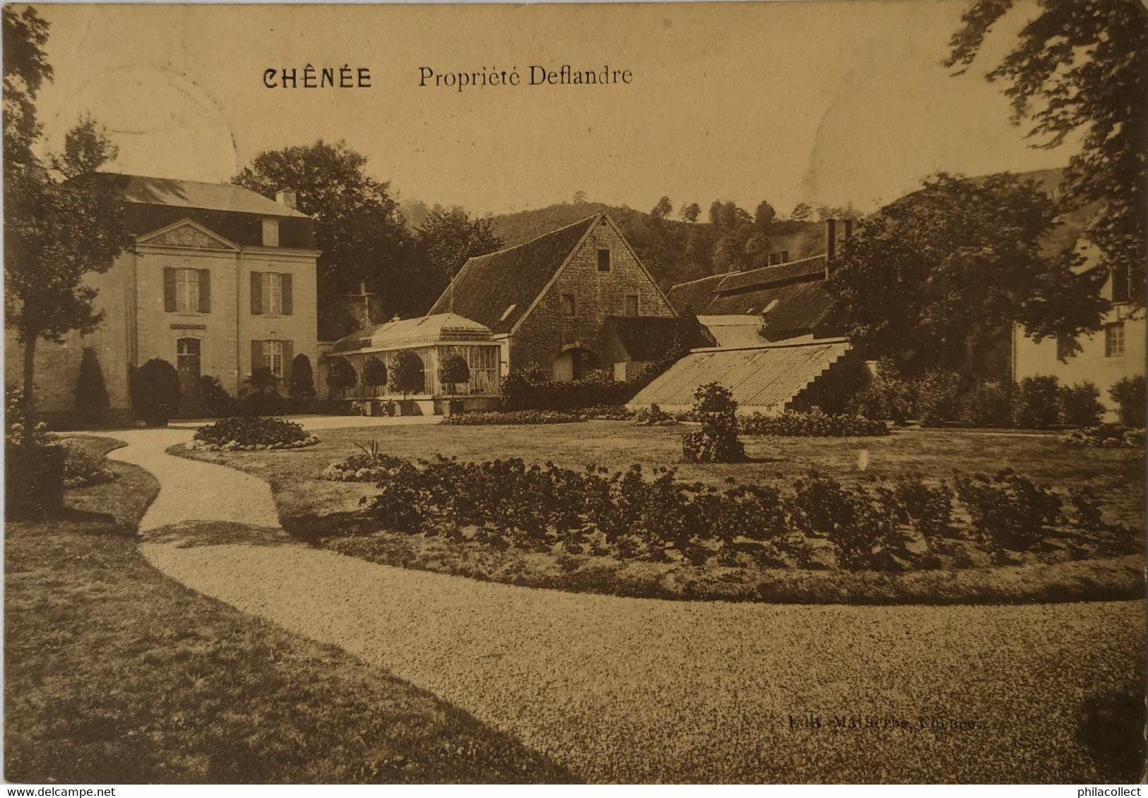 Chenee (Liege) Propriete Deflandre 19?? Rare - Other & Unclassified