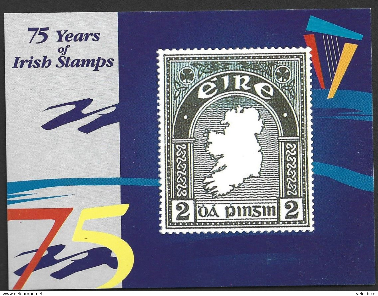Eire Ireland  Postal Stationery Postage Paid  Exhibition Card Government Of Ireland Rialtas Na HÉireann - Postal Stationery