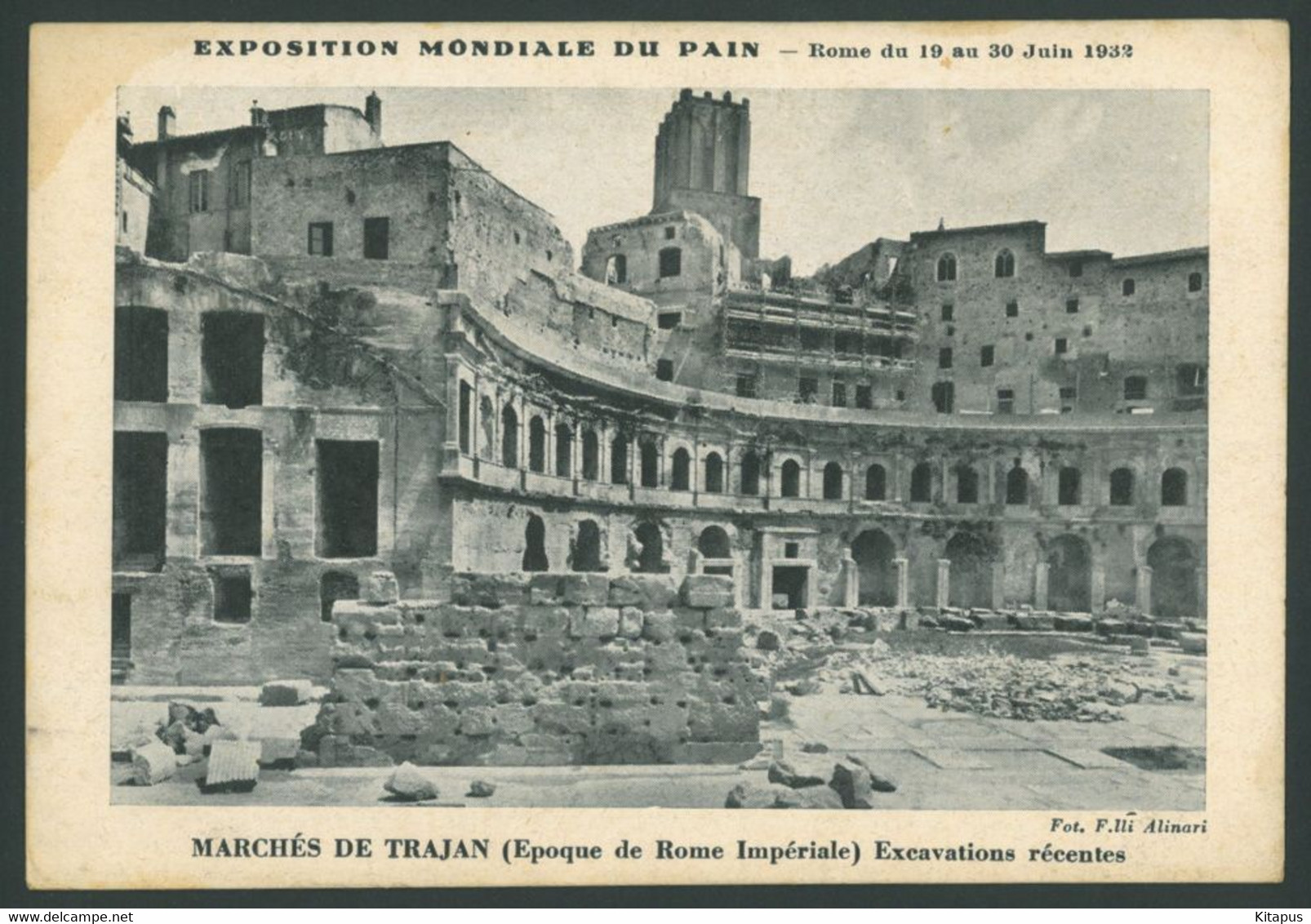 ROMA Vintage Postcard Rome Italy - Ausstellungen