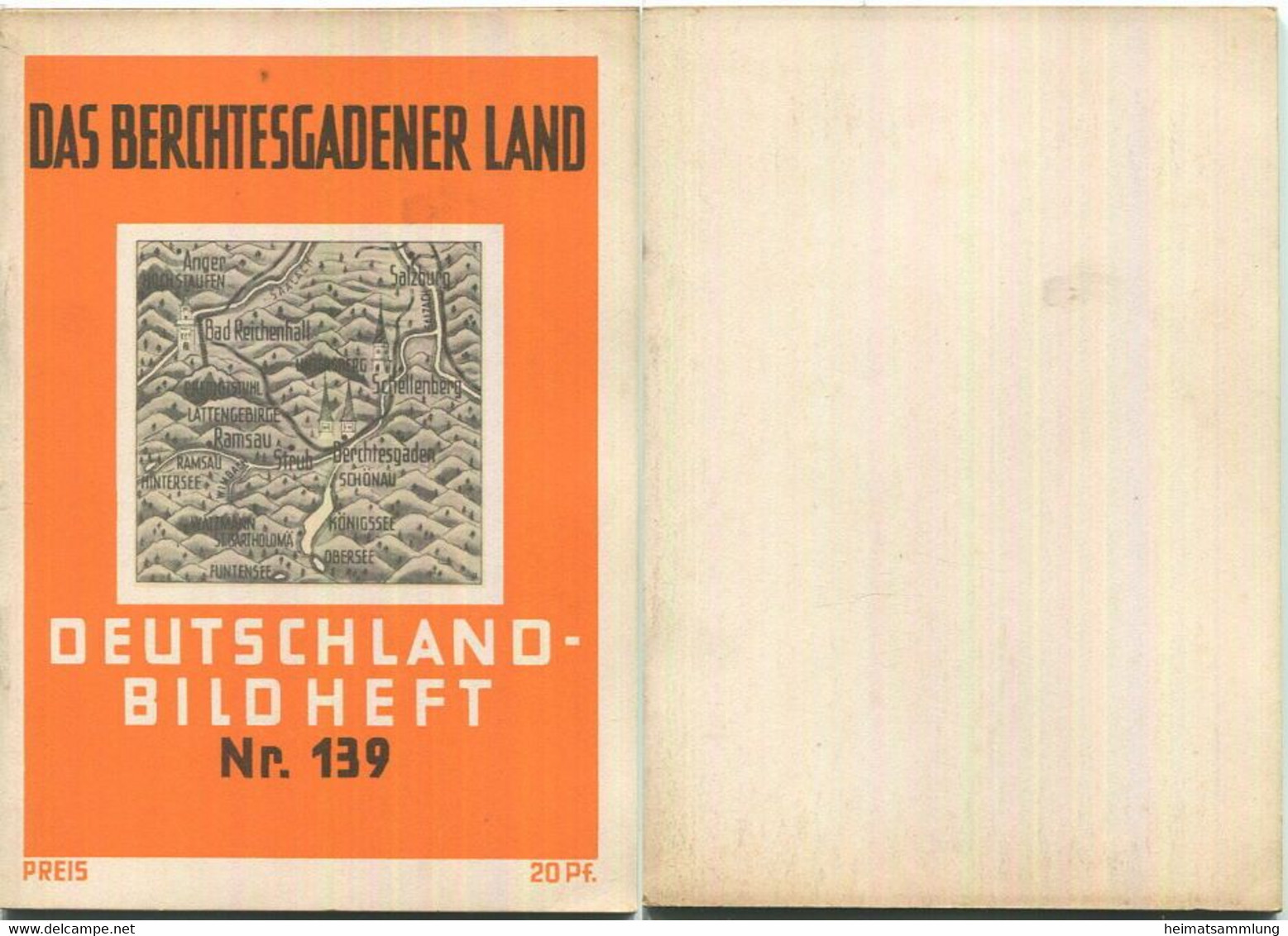 Nr. 139 Deutschland-Bildheft - Das Berchtesgadener Land - Andere & Zonder Classificatie