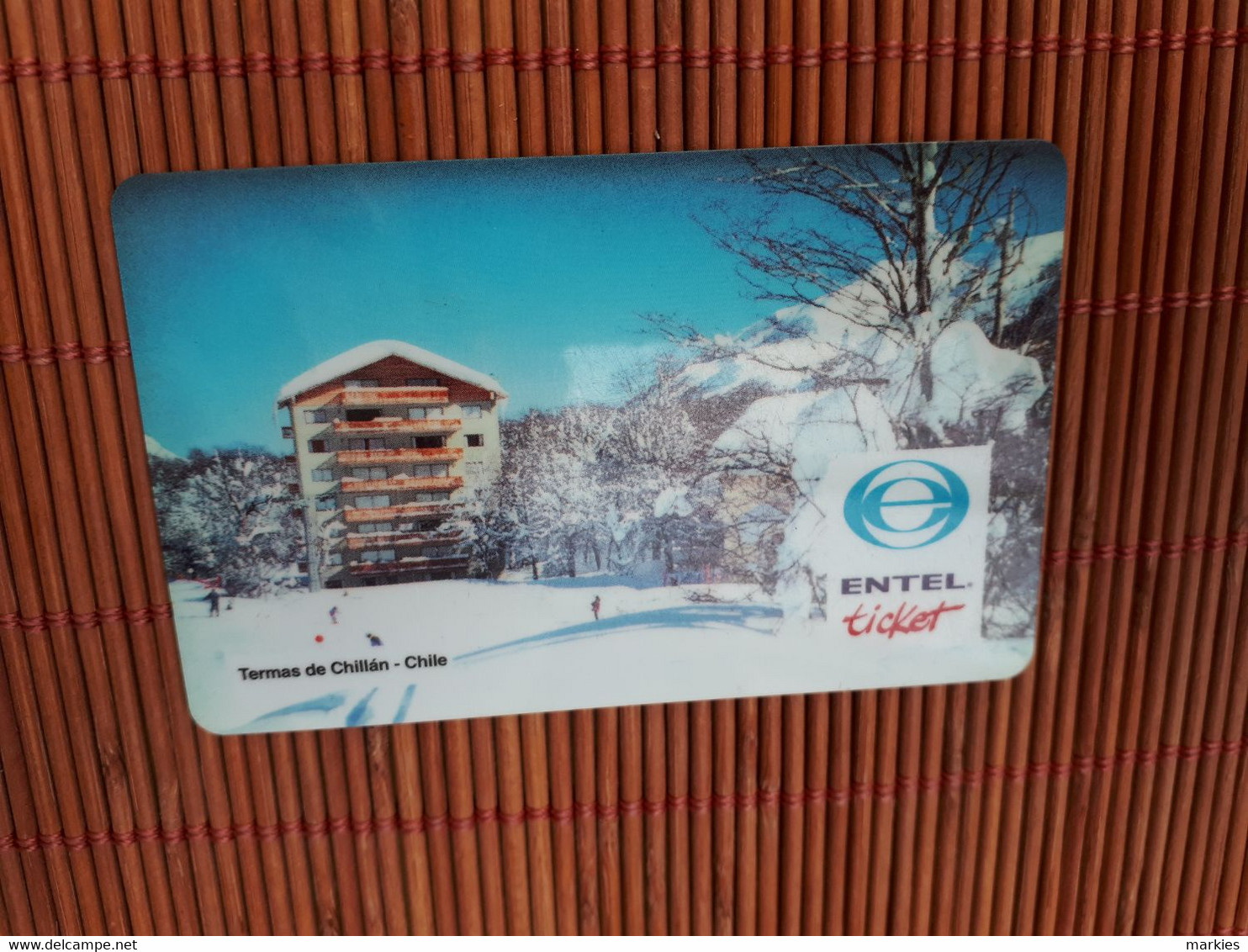 Prepaidcard Chilli Entel Used Rare - Chili