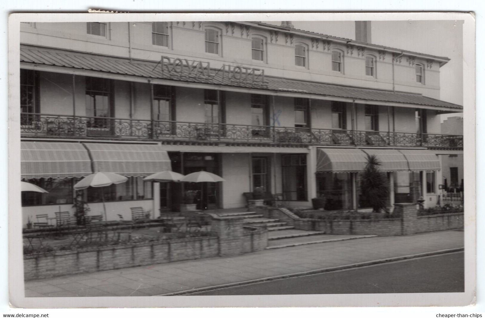 CLACTON-ON-SEA - Royal Hotel 1960s - Photographic Card - Clacton On Sea