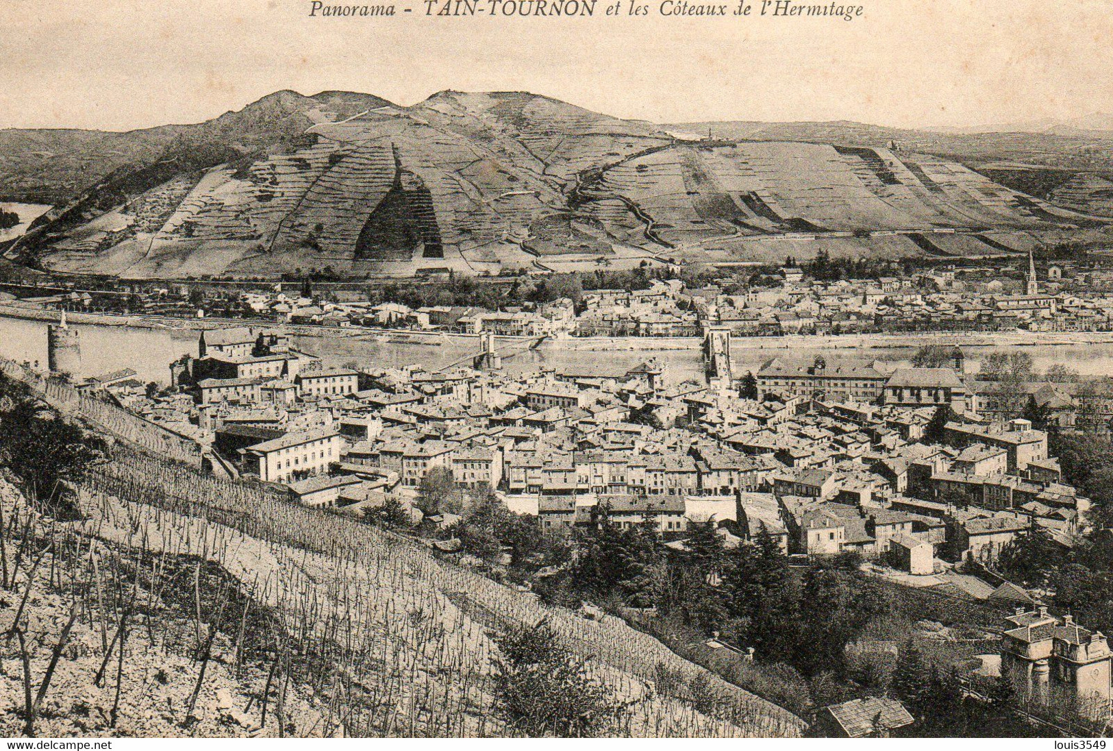 Panorama - Tain-tournon Et Les Coteaux De L'hermitage - Sonstige & Ohne Zuordnung