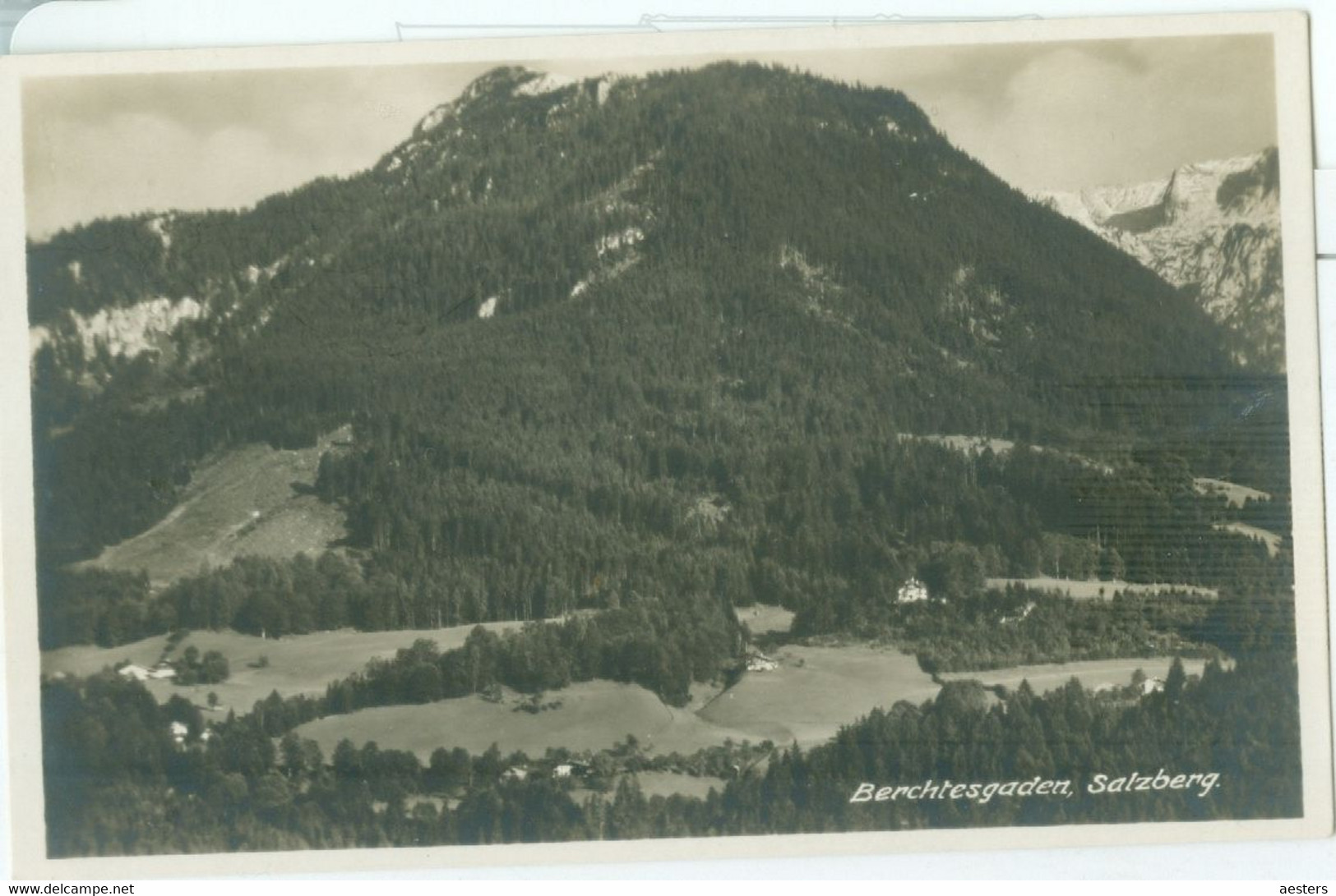 Berchtesgaden; Panorama Mit Salzberg - Nicht Gelaufen. (Ottmar Zieher - München) - Berchtesgaden