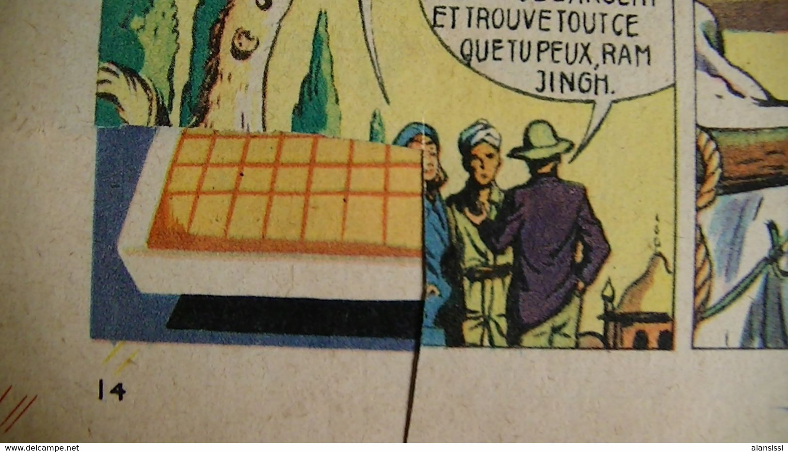 LINE N°  7  Bon état  Mais Quelques Coupures Et Manque Une Vignette Coin Gauche 1955 16 Pages  Grand Format  25 X 31 - Line