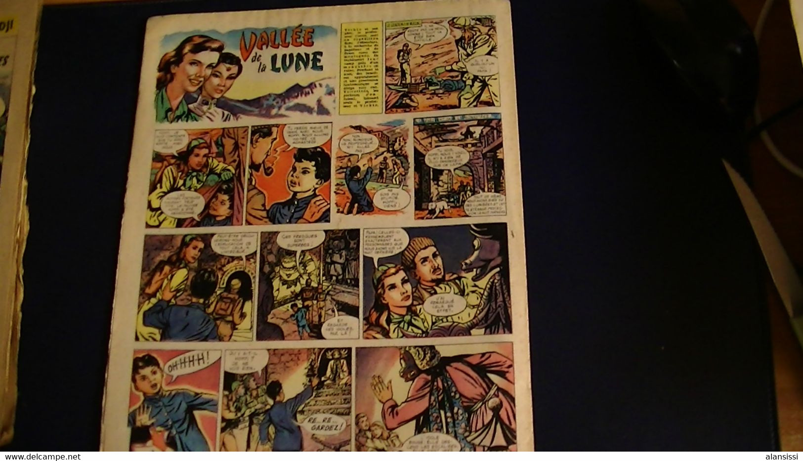 LINE N°  22  Bon état  Mais  Manque Une Vignette Coin Gauche 1955 16 Pages  Grand Format  25 X 31 - Line