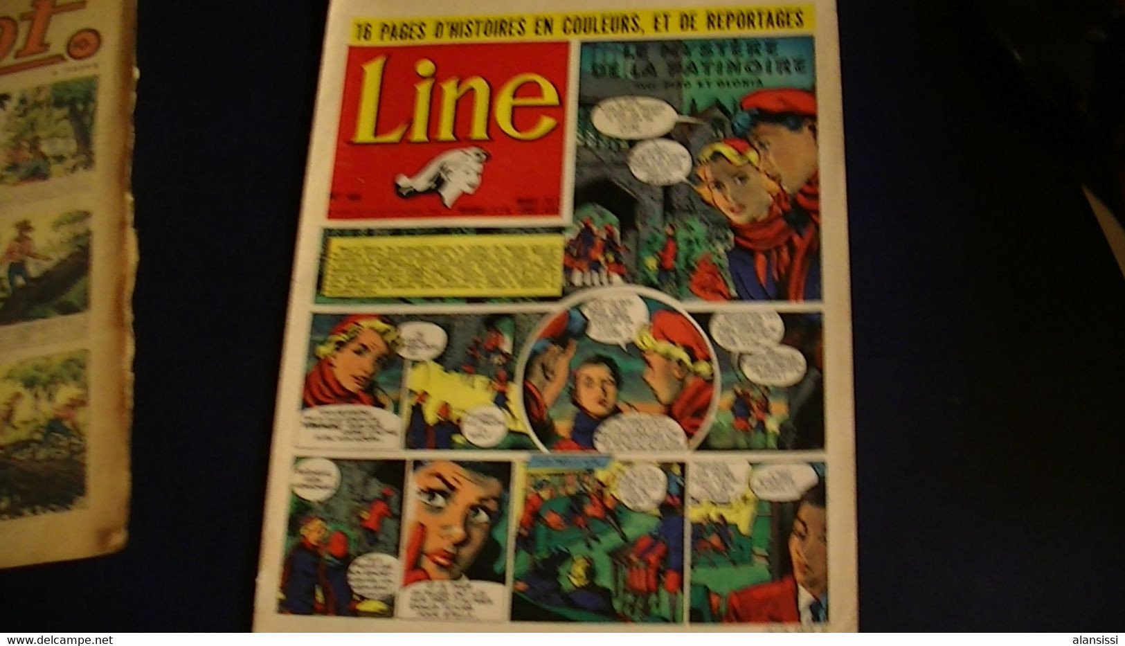 LINE N° 44  Bon état  1956 16 Pages  Grand Format  25 X 31 - Line