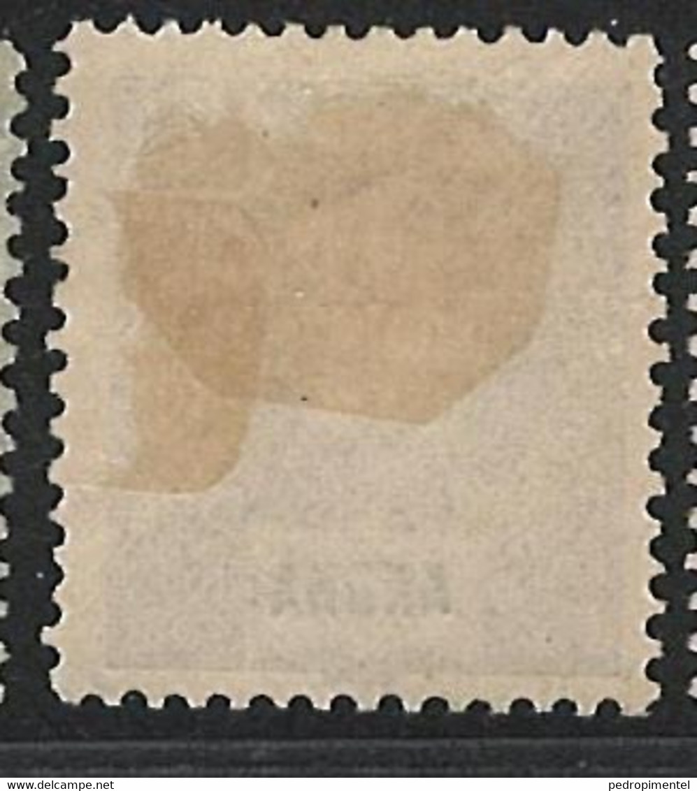 Portugal Angra Azores 1897 "D Carlos I" Condition MH OG #24 - Angra