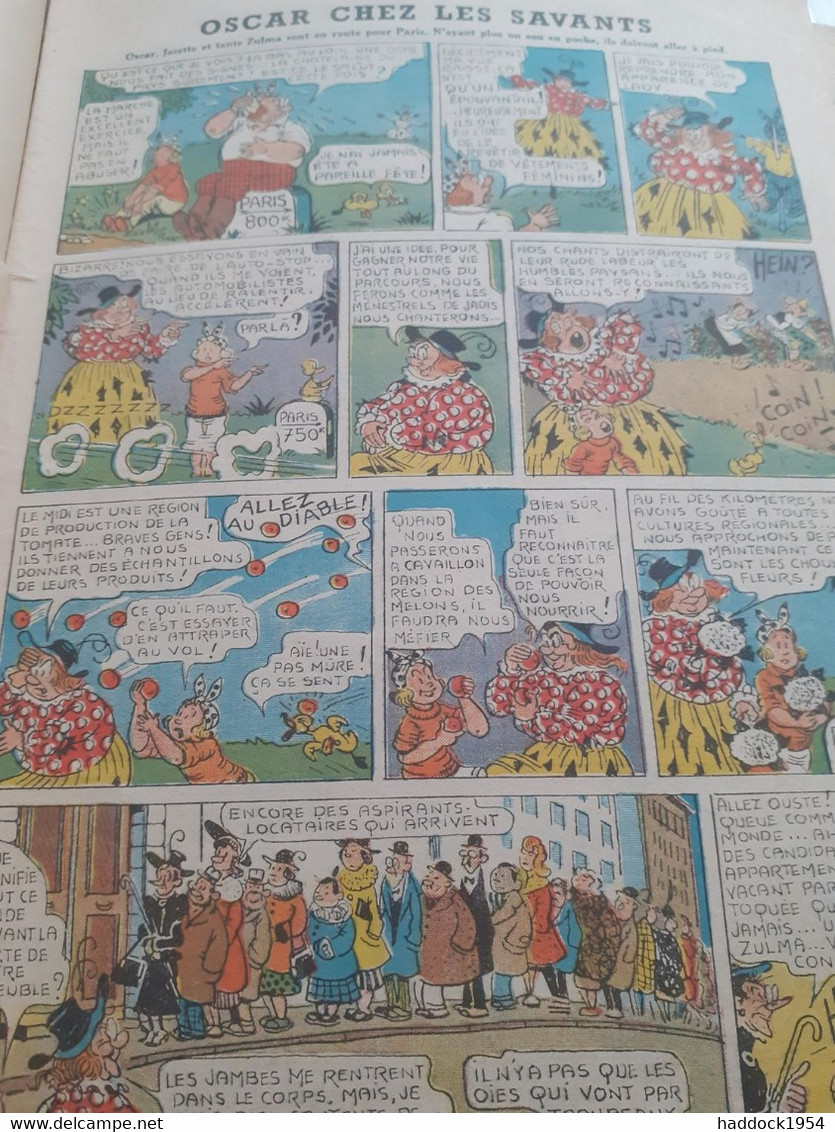 Oscar Le Petit Canard Chez Les Savants MAT Société Parisienne D'édition 1956 - Oscar