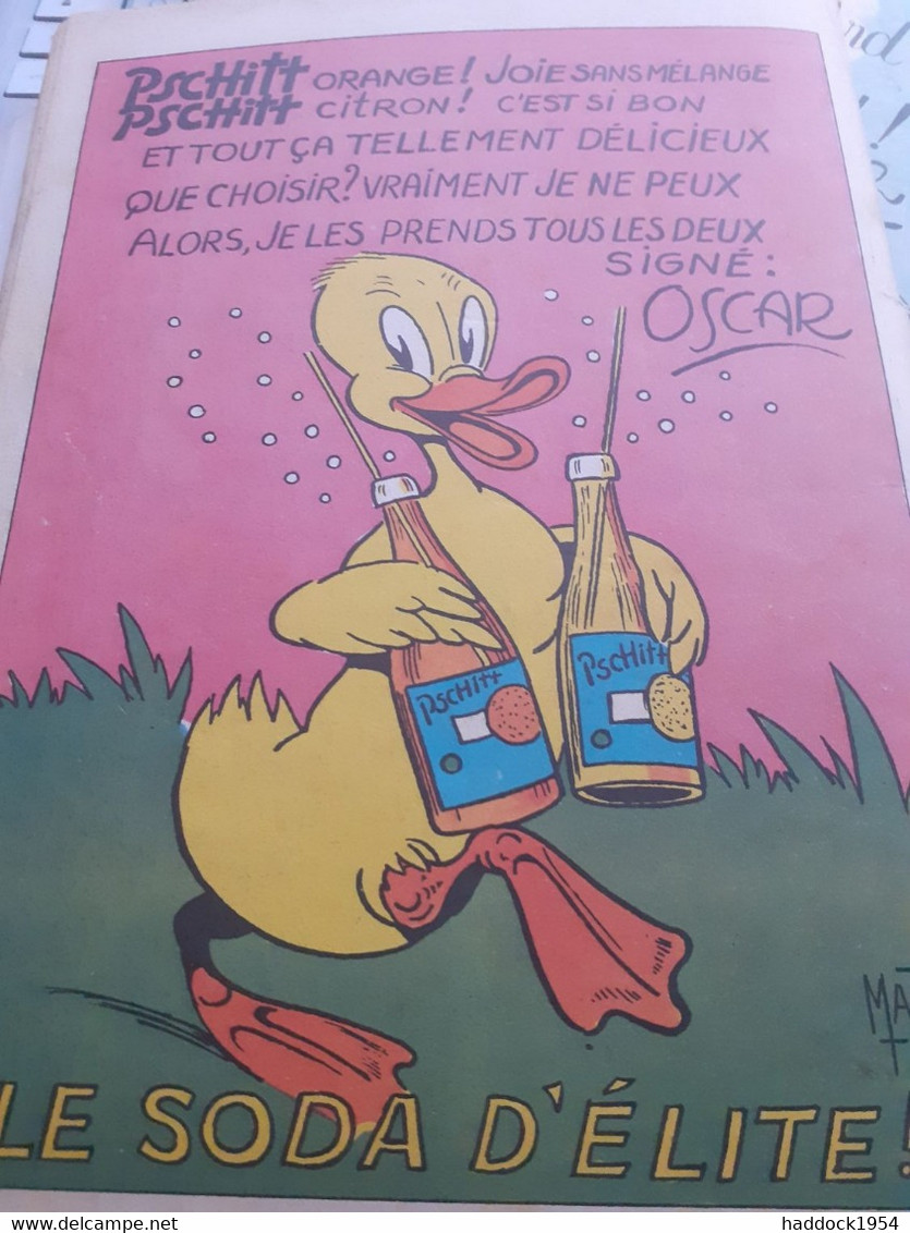 Oscar Le Petit Canard Chez Les Savants MAT Société Parisienne D'édition 1956 - Oscar