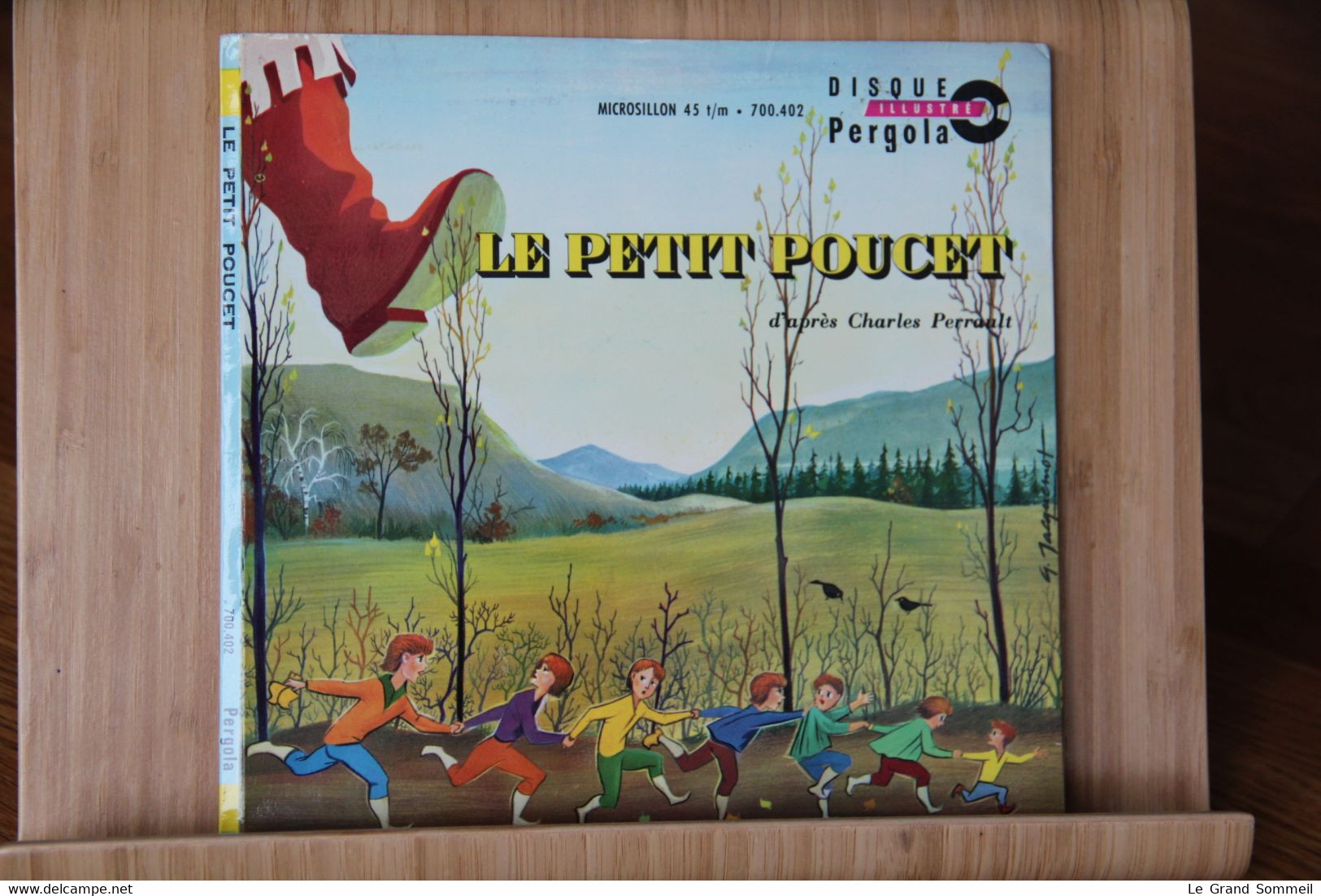 Disque Vinyle Le Petit Poucet Perrault - Children