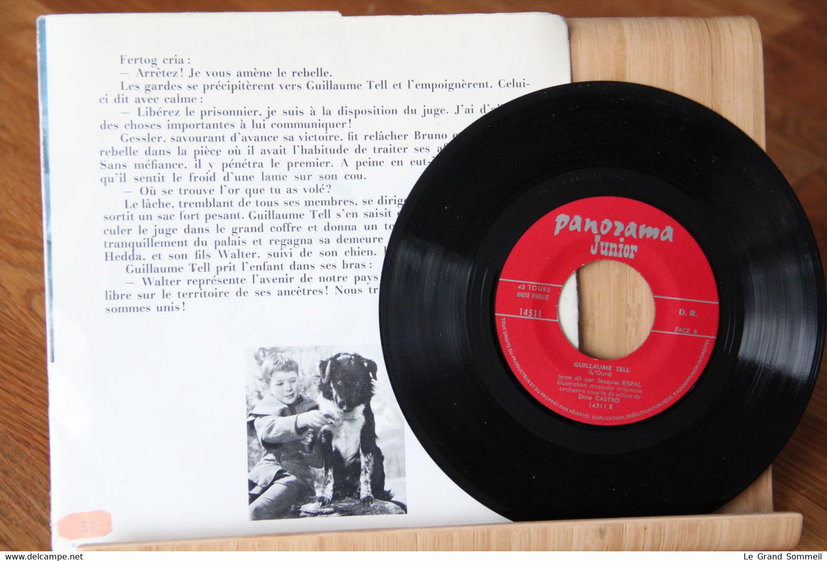 Disque Vinyle Guillaume Tell 1963 - Bambini