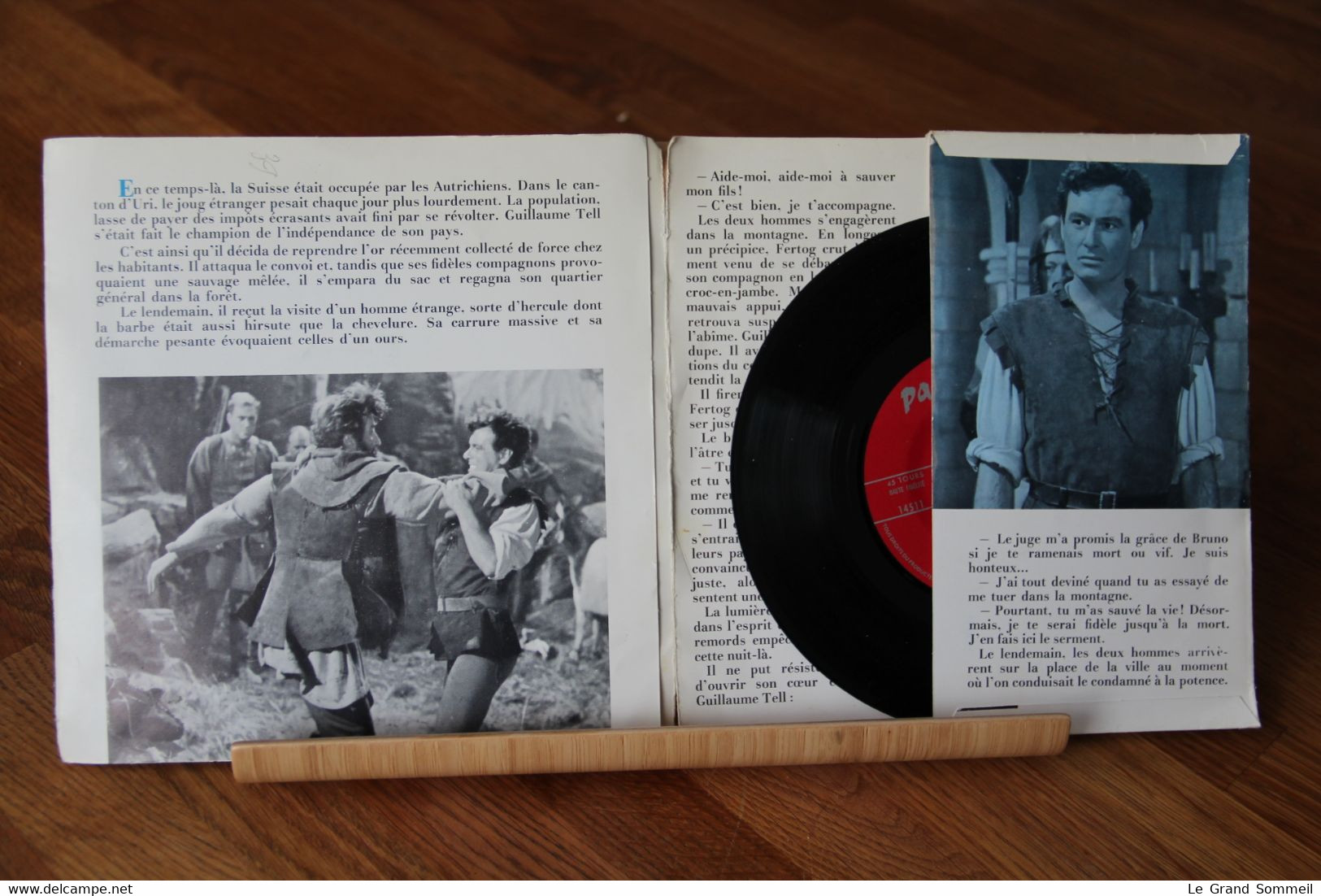 Disque Vinyle Guillaume Tell 1963 - Kinderlieder