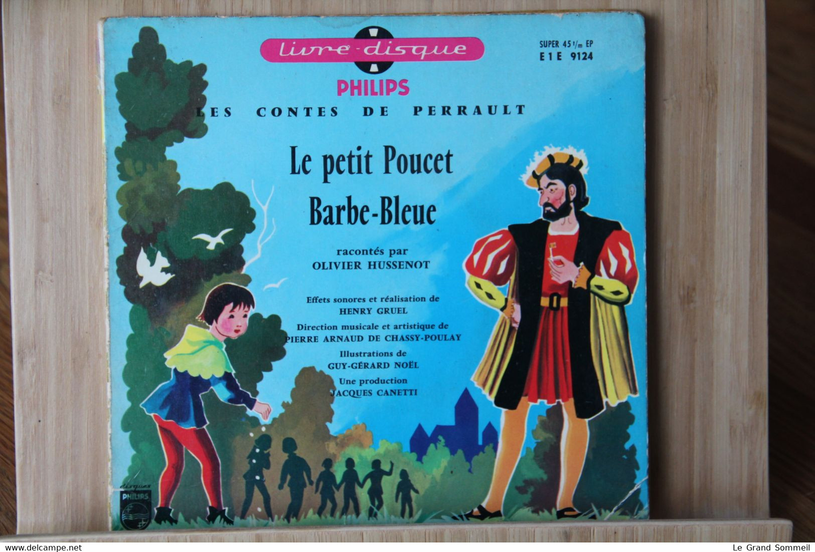 Disque Vinyle Le Petit Poucet Et Barbe-bleue - Kinderen