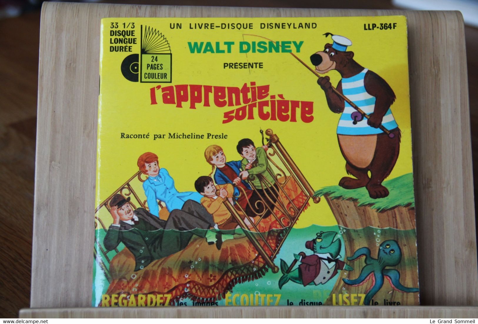 Disque Vinyle L'apprentie Sorcière Disney - Niños