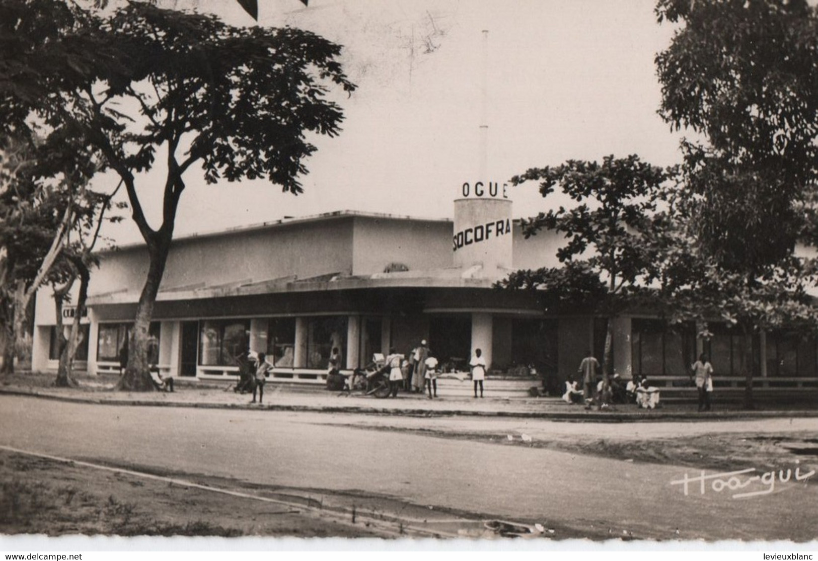 Carte Postale Ancienne/ AEF/ CONGO Brazzaville/Les Magasins SOCOFRA/Sabin /Angers /1949    CPDIV362 - Brazzaville