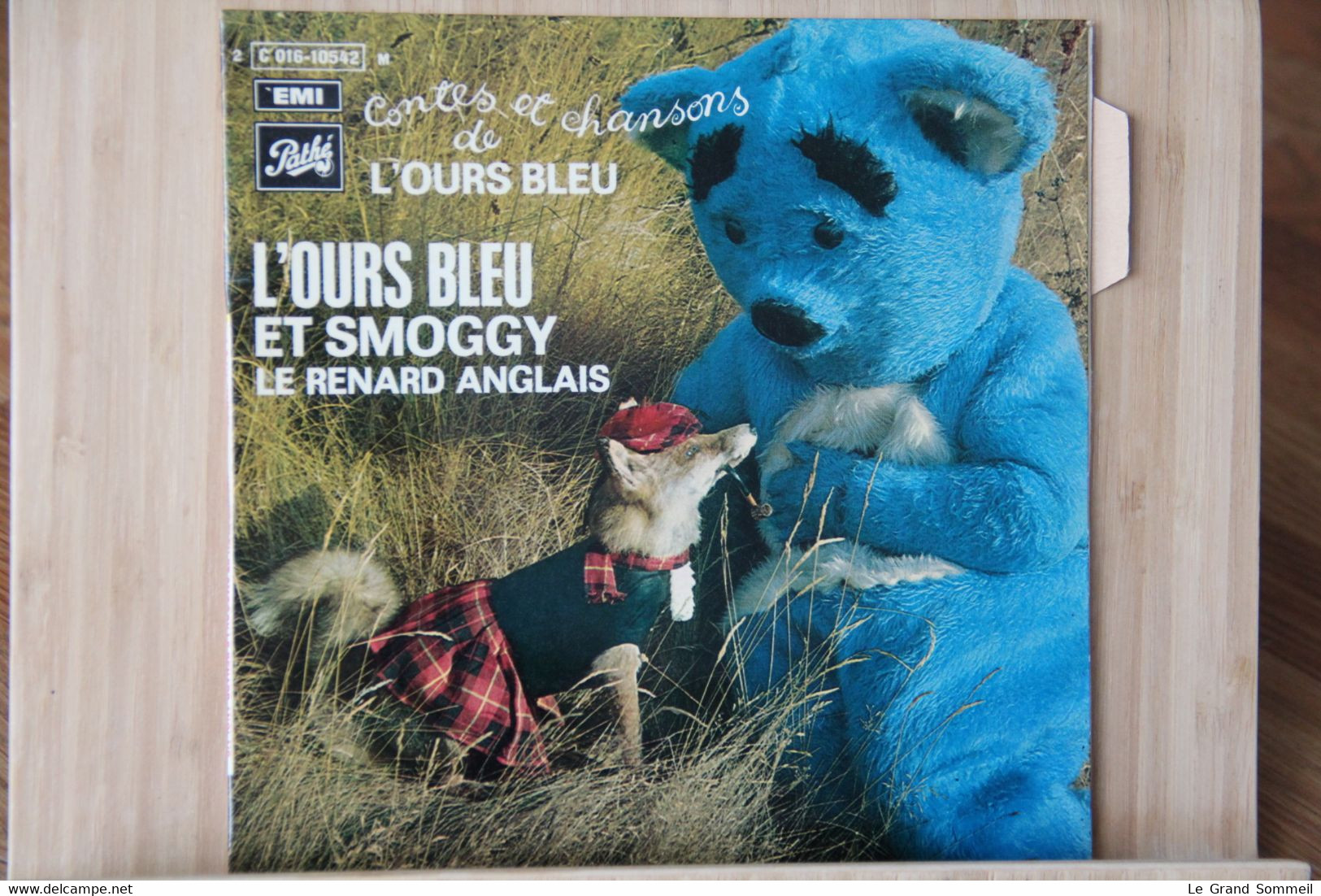 Disque Vinyle Les Contes Et Chansons De L'ours Bleu Et Smoggy - Enfants