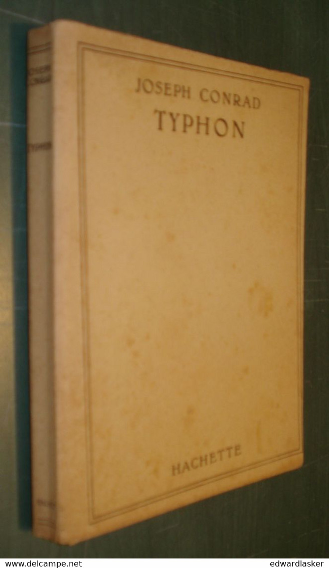 BIBLIOTHEQUE De La JEUNESSE : Typhon /Joseph Conrad - Jaquette 1947 - Bibliothèque De La Jeunesse