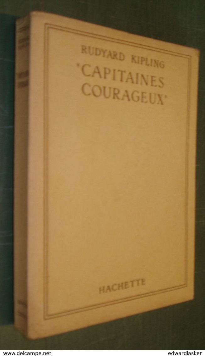 BIBLIOTHEQUE De La JEUNESSE : Capitaines Courageux /R. Kipling - Jaquette 1947 - Bibliotheque De La Jeunesse