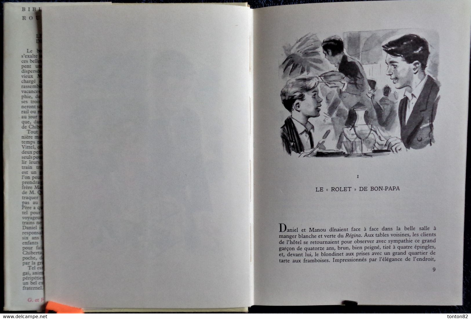 Paul Berna - Les Pèlerins De Chiberta - Rouge Et Or Souveraine - ( 1958 ) . - Bibliothèque Rouge Et Or