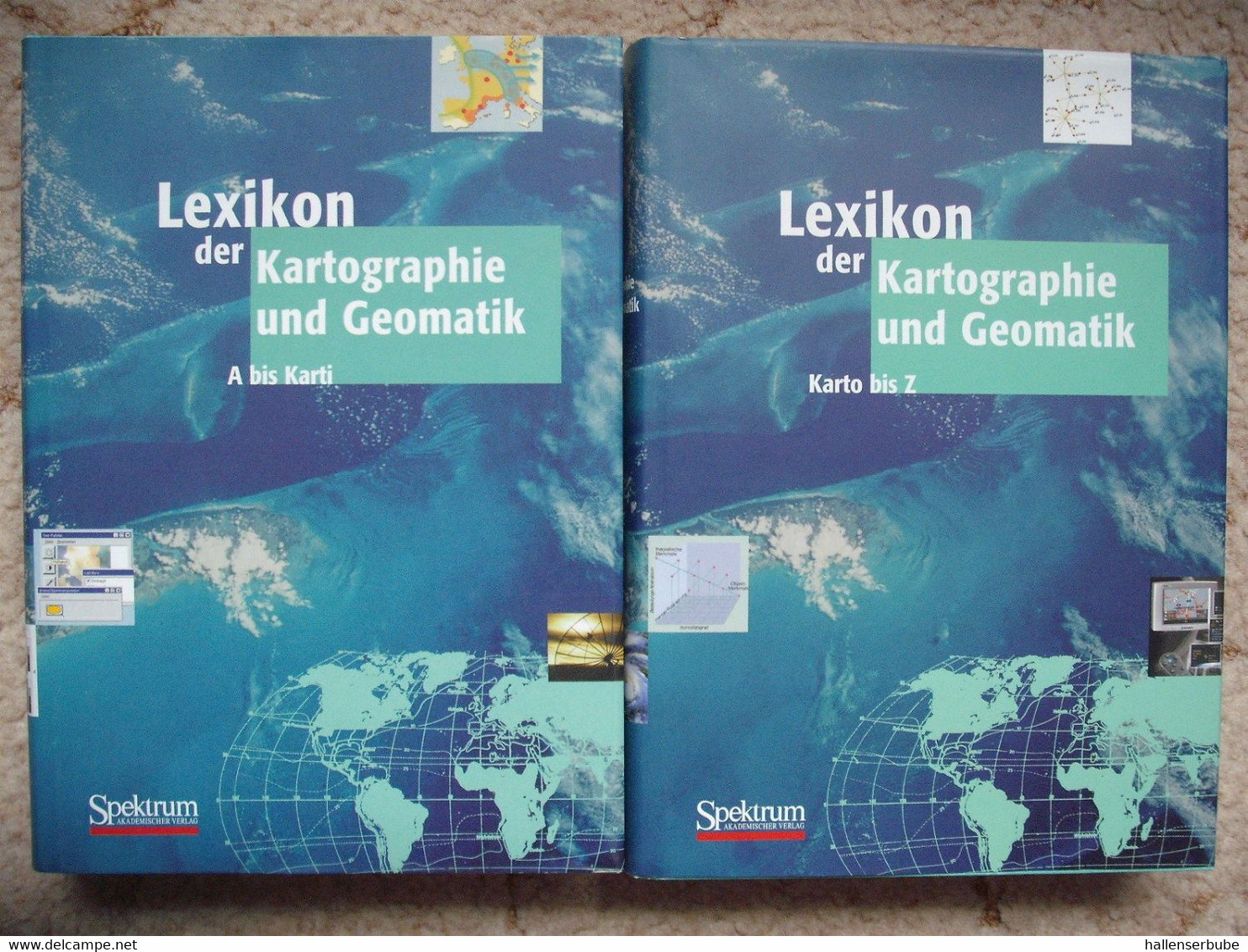 Lexikon Der Kartographie Und Geomatik, 2 Bände Komplett, Bollmann/ Koch (2001) - Lexicons