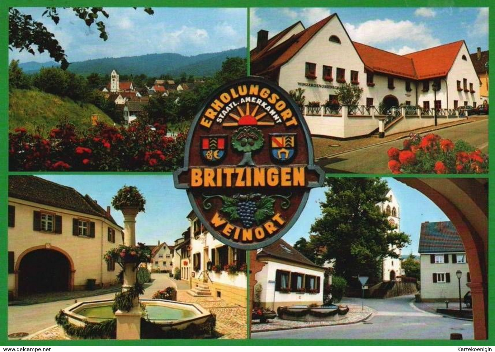 AK -  Britzingen , Müllheim - Mühlheim