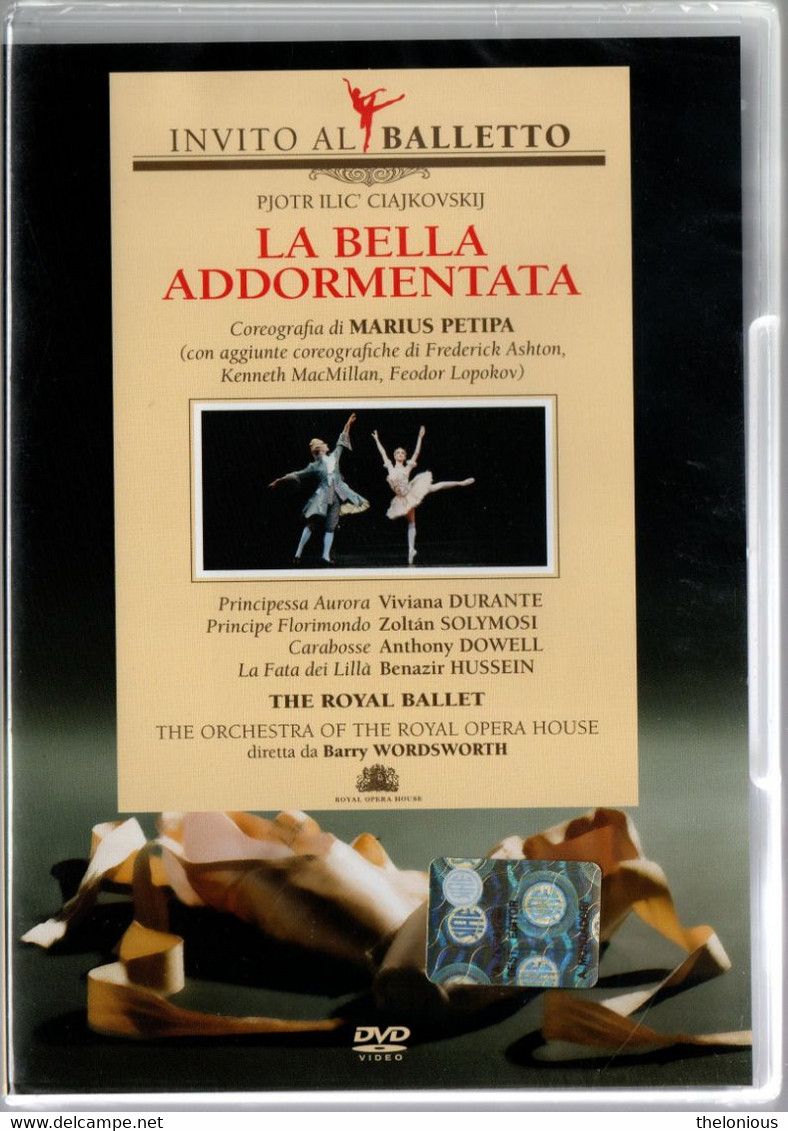 # DVD: P.I. Ciajkovskij - La Bella Addormentata - M. Petipa (sigillato) - Konzerte & Musik