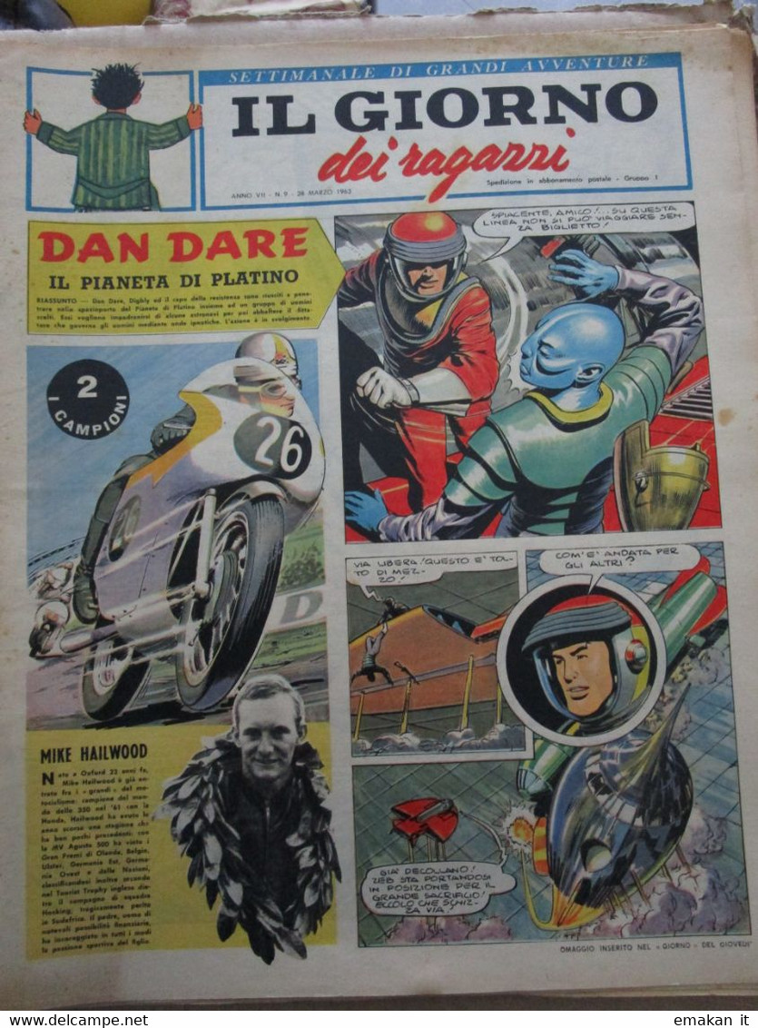 # IL GIORNO DEI RAGAZZI N 9 / 1963 DAN HAILWOOD - First Editions