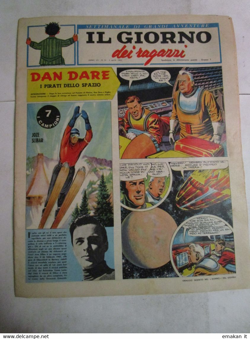 # IL GIORNO DEI RAGAZZI N 14 / 1963 - Primeras Ediciones